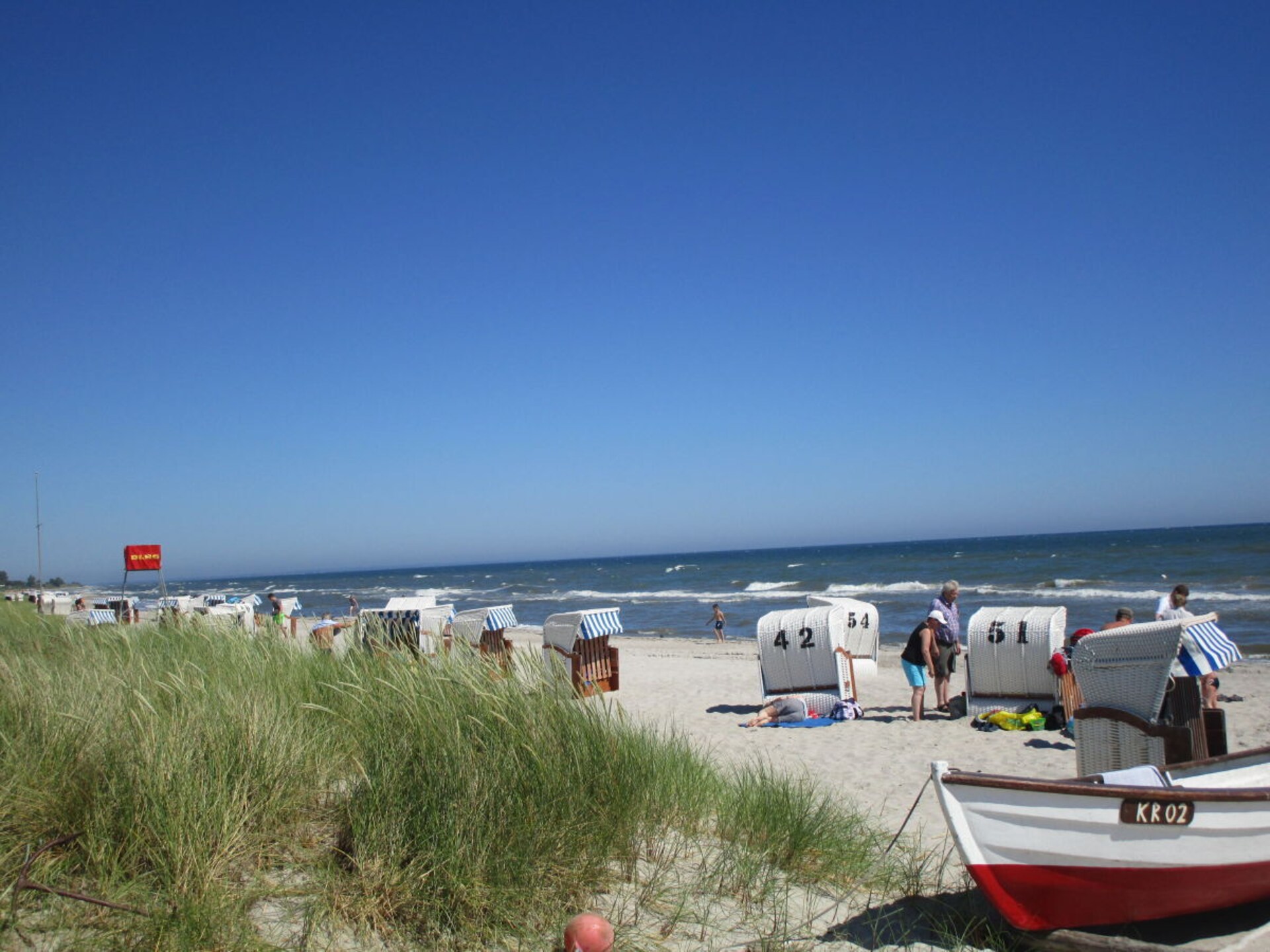 Strandappartement Ostseeglück in Kronsgaard met direct uitzicht op de Oostzee - foto 4