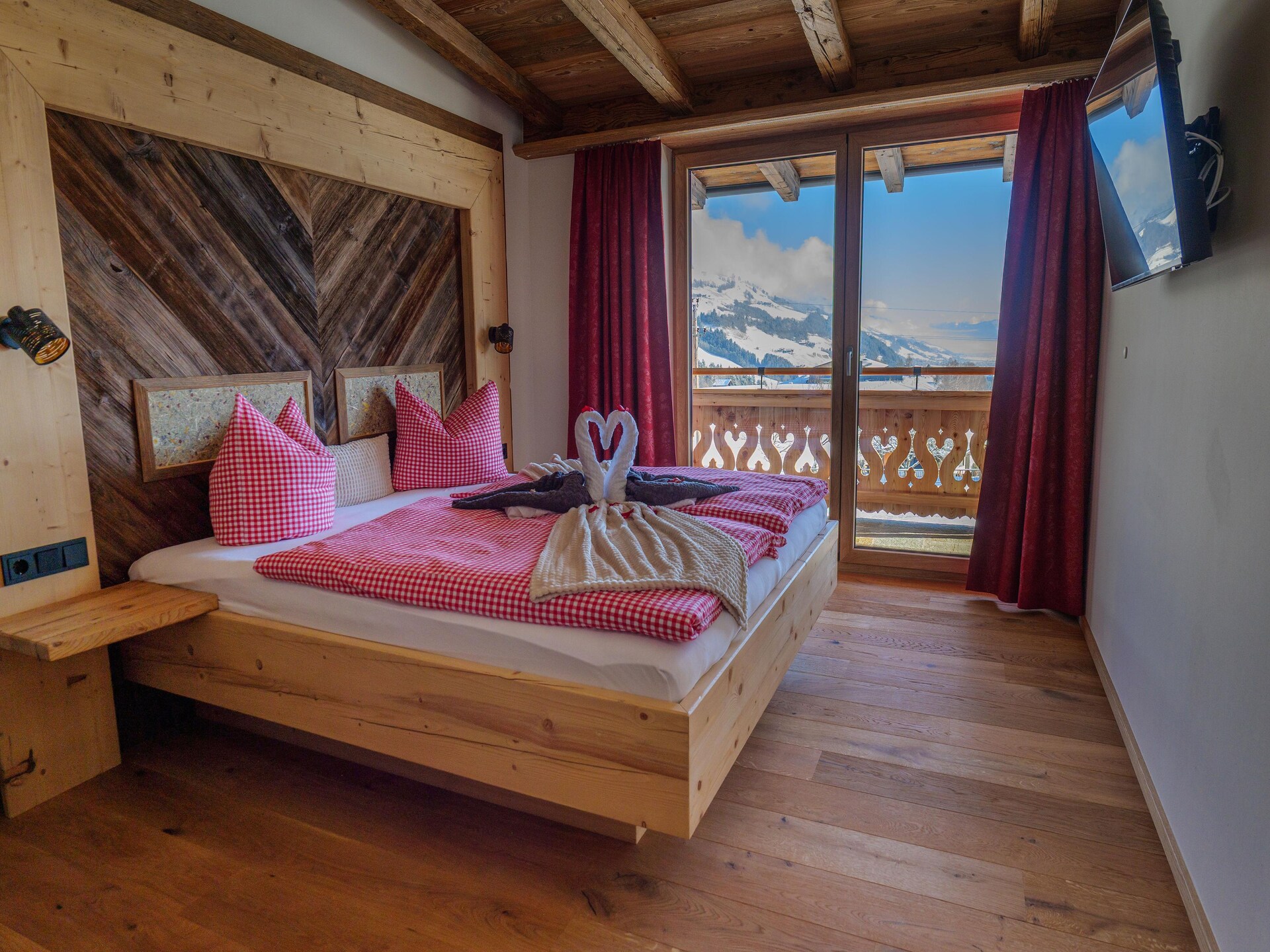 Authentiek houten appartement met panoramisch bergzicht in Mittersill - foto 4
