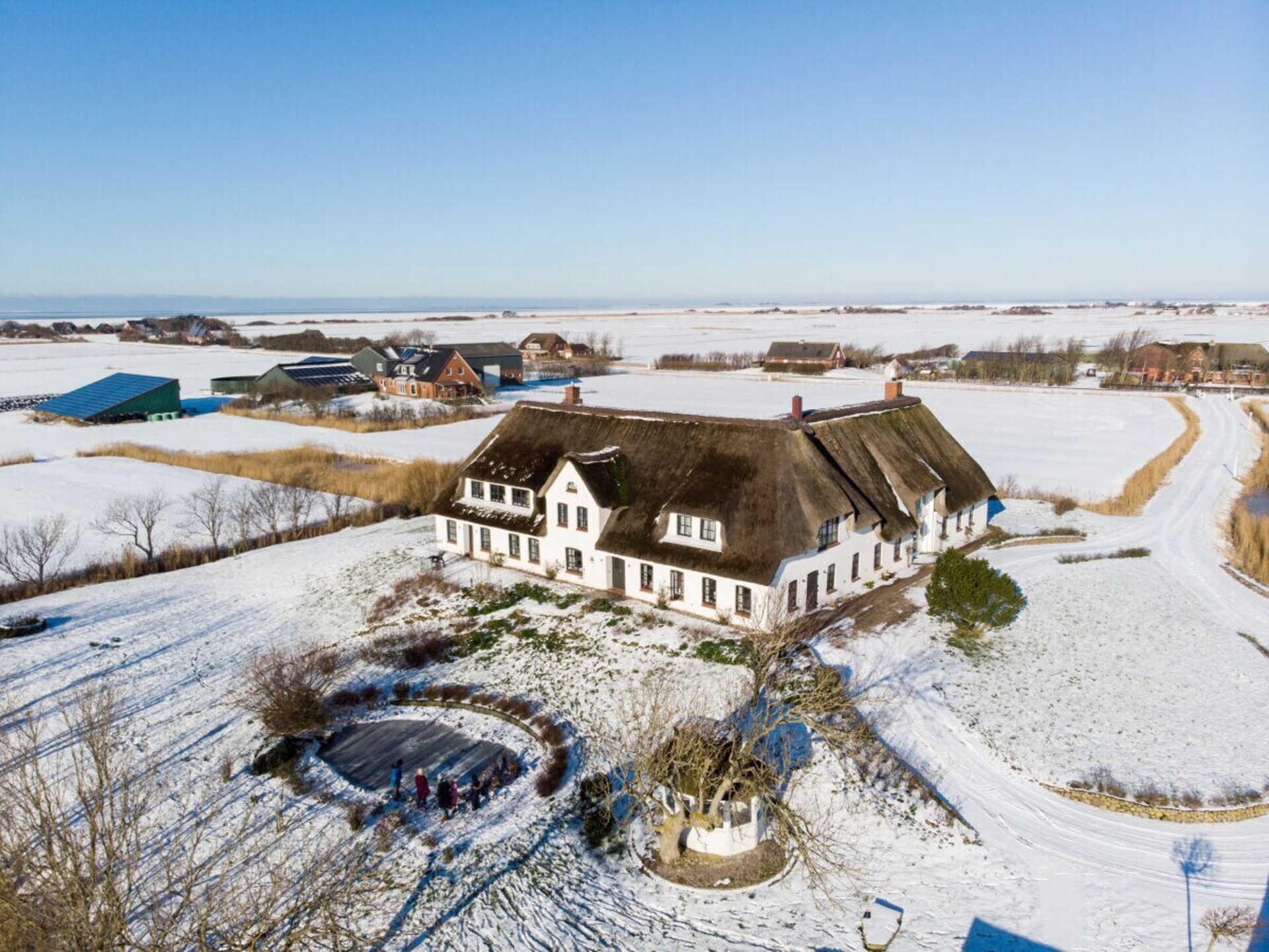 Ruim rietgedekt vakantiehuis voor 12 personen met privé sauna op Pellworm - foto 8