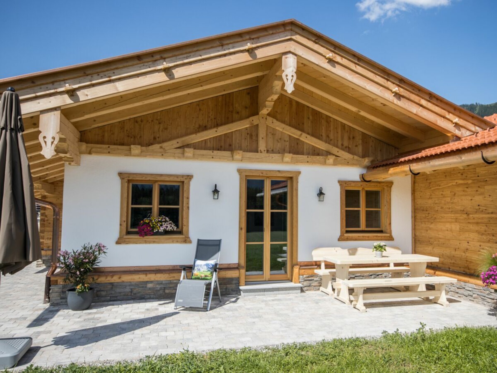 Sfeervol alpien vakantiehuis met sauna en bergzicht in Inzell - foto 2
