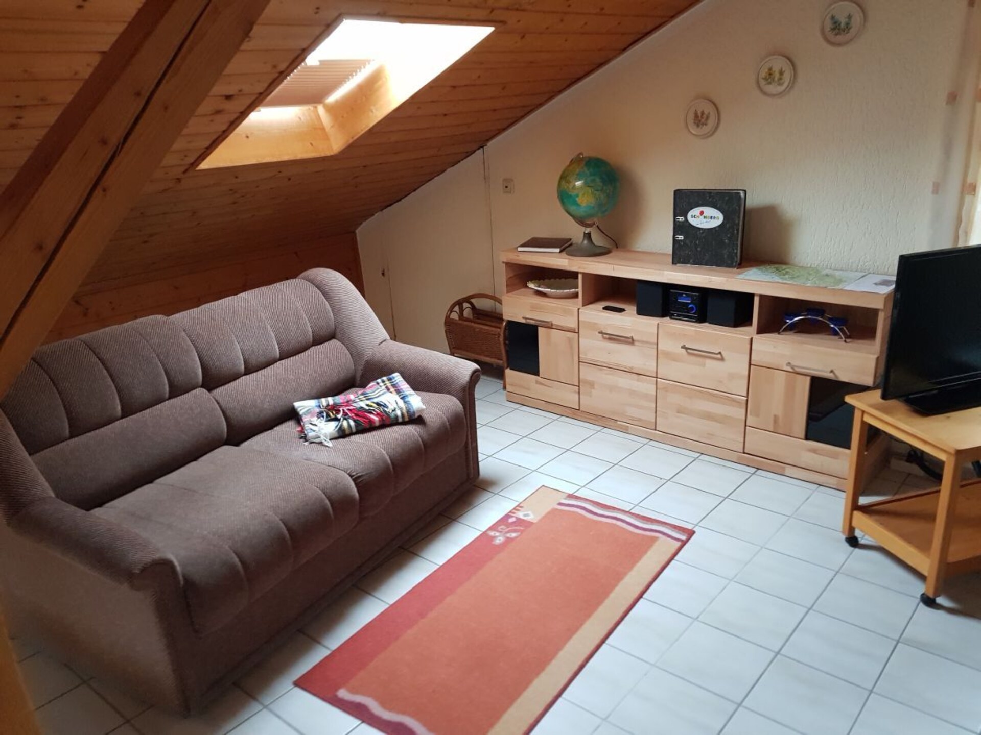 Rustiek appartement met balkon en panoramisch uitzicht in Schönberg - foto 15