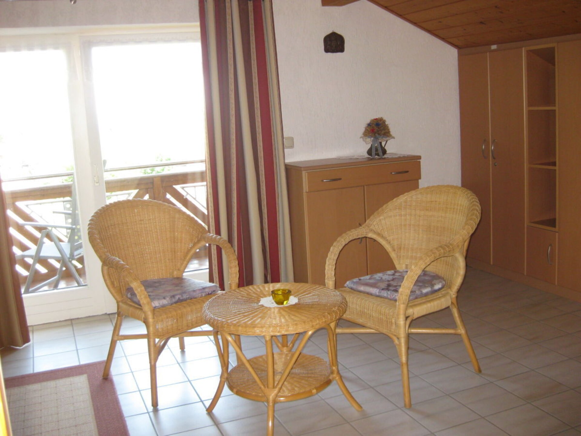 Rustiek appartement met balkon en panoramisch uitzicht in Schönberg - foto 17