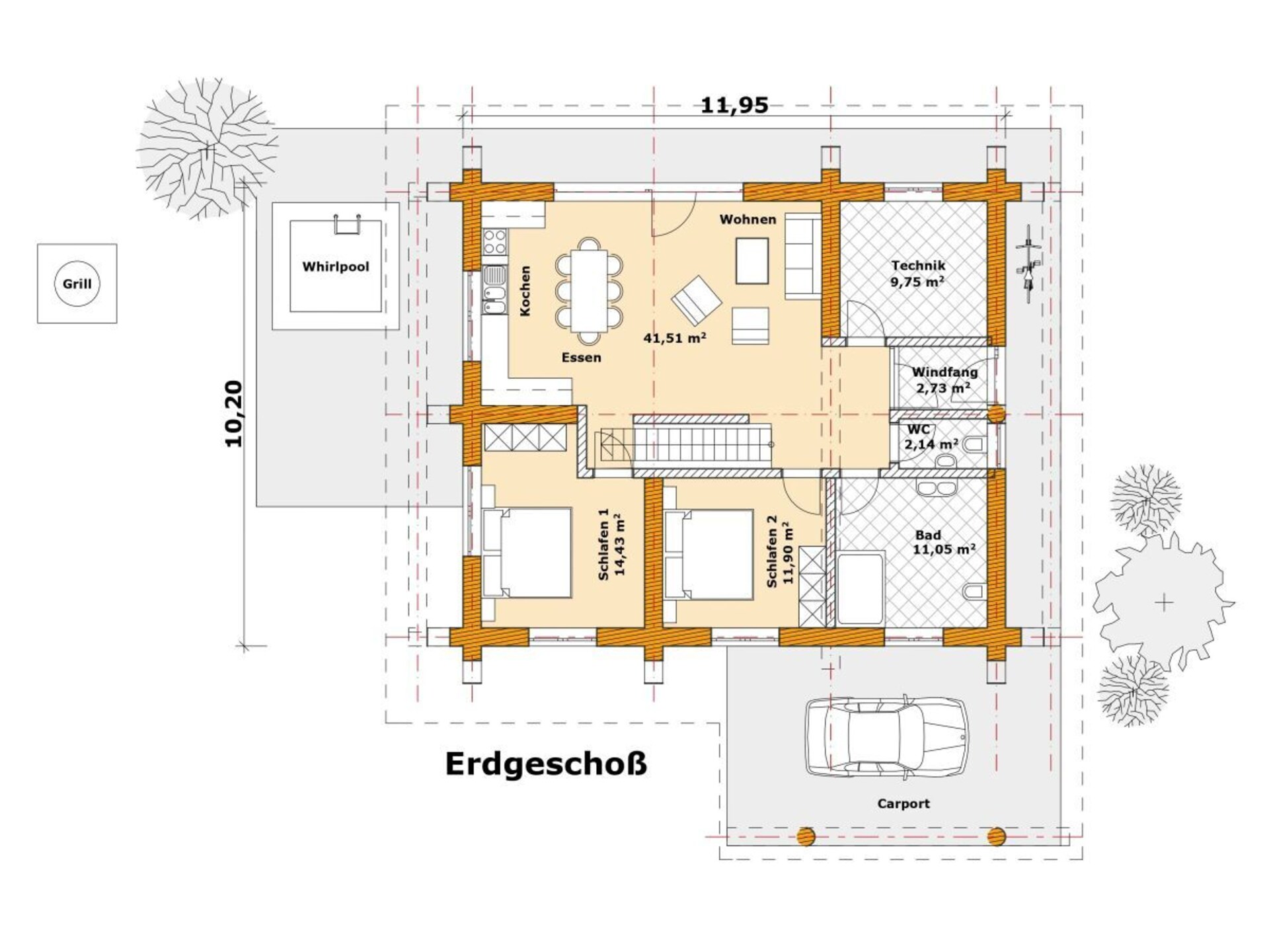 Chalet met privé wellness, sauna & gratis e-auto in Allenbach - foto 41