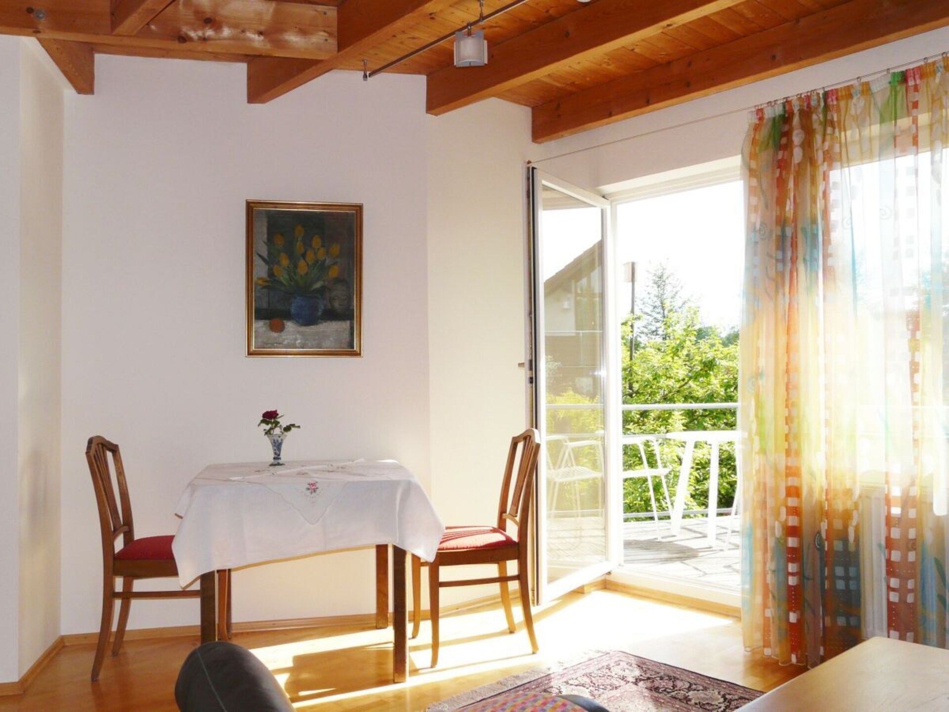 Knus zolderappartement met balkon nabij de Bodensee - foto 9