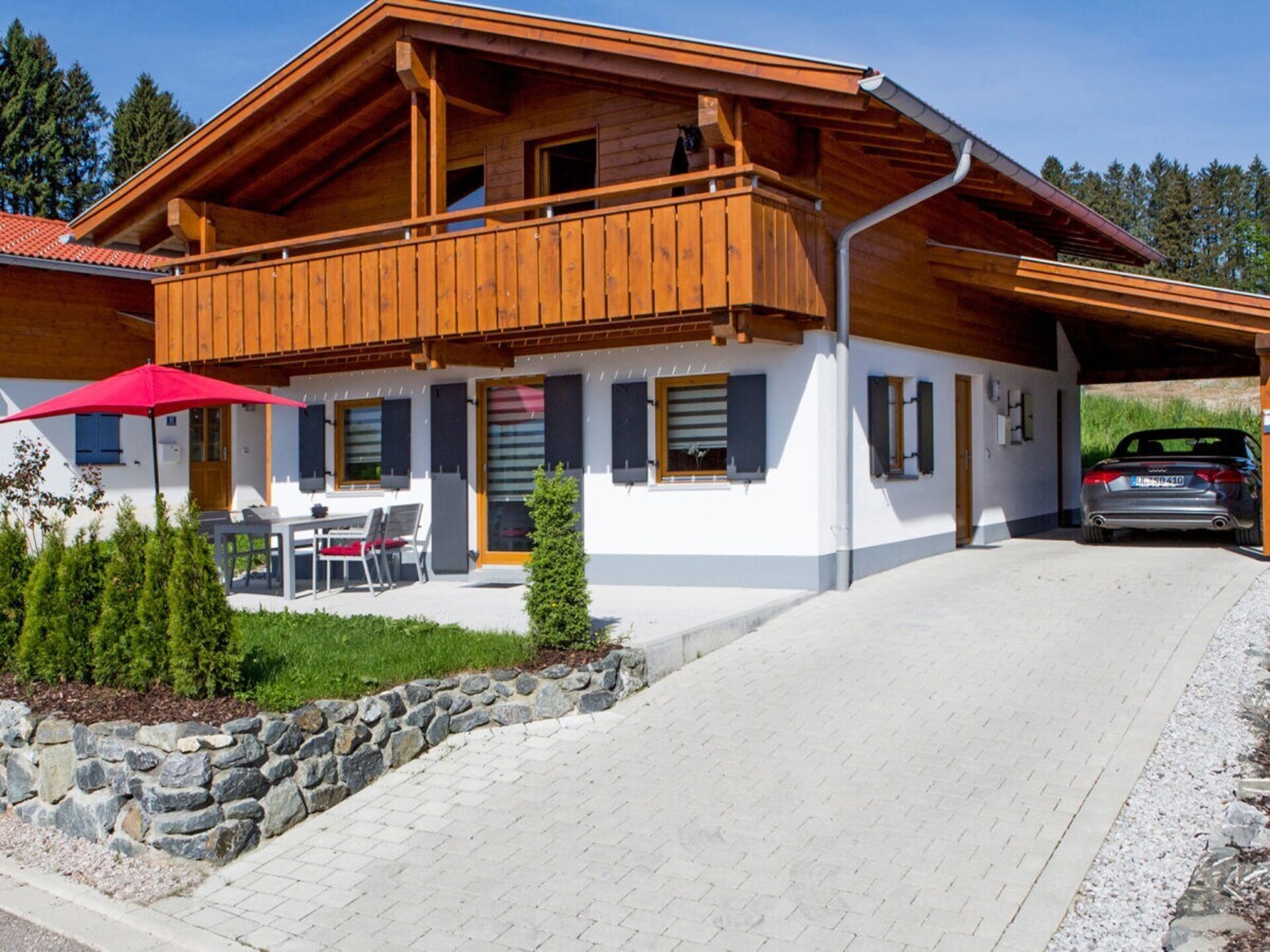 Comfortabel vakantiehuis aan het Lechstuwmeer in Lechbruck am See - foto 2