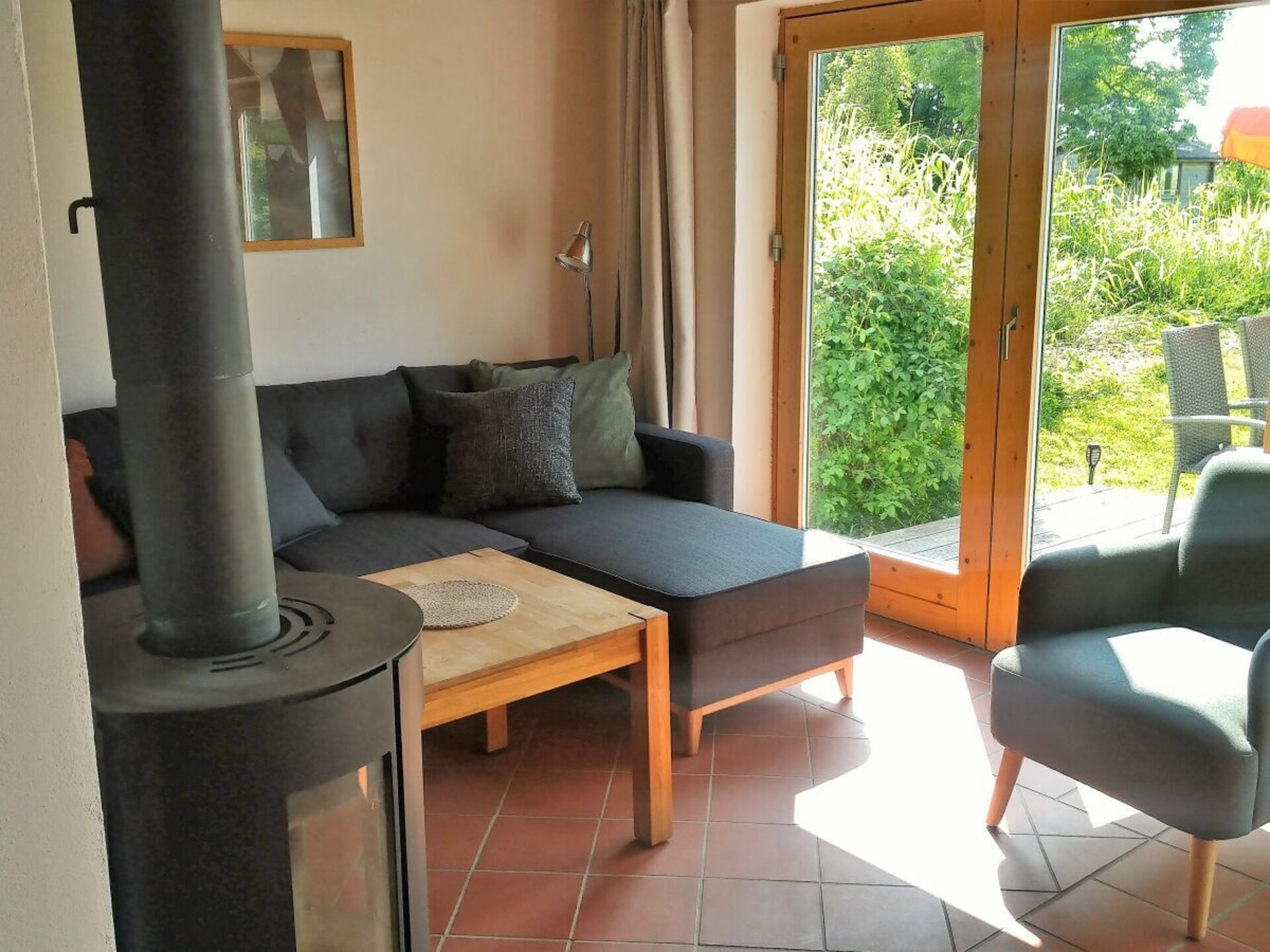 Duurzaam vakantiehuis met sauna en vrij uitzicht over de Schoritzer Wiek - foto 12