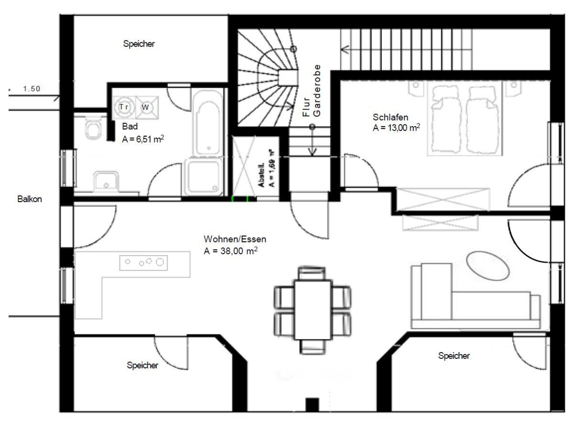 Panoramisch Alpenappartement met balkon nabij Grassau - foto 18