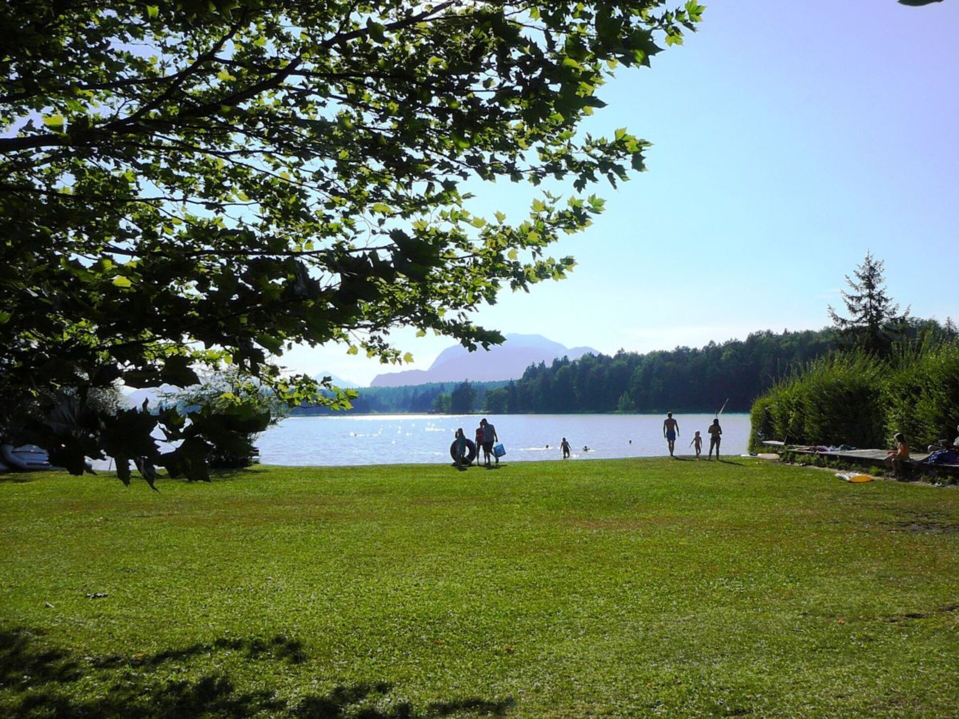 Rustiek vakantiehuis met dakterras en privéstrand aan de Faaker See - foto 19