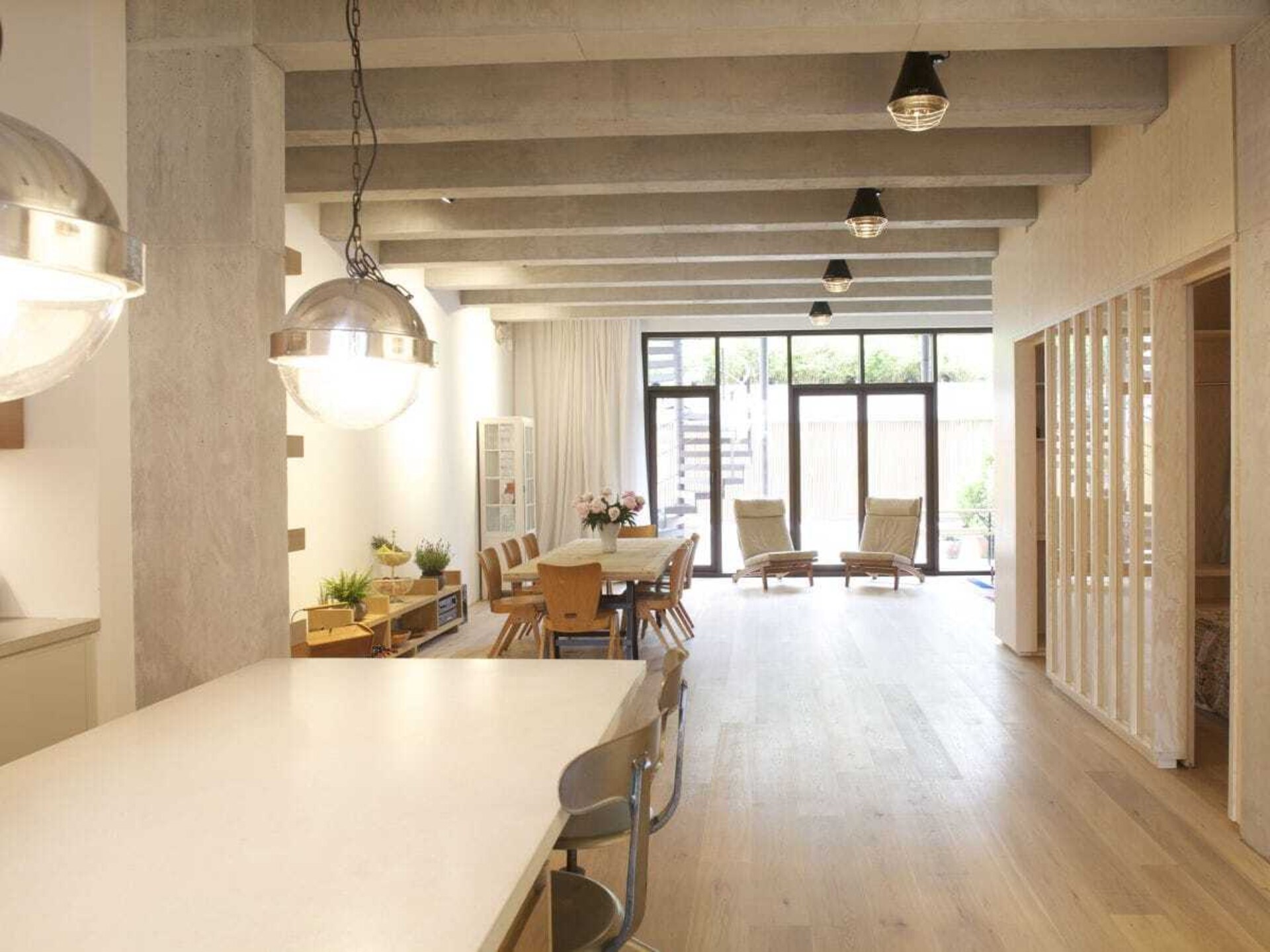 Design loftstudio van 100m² met overdekt terras in Hamburg - foto 4