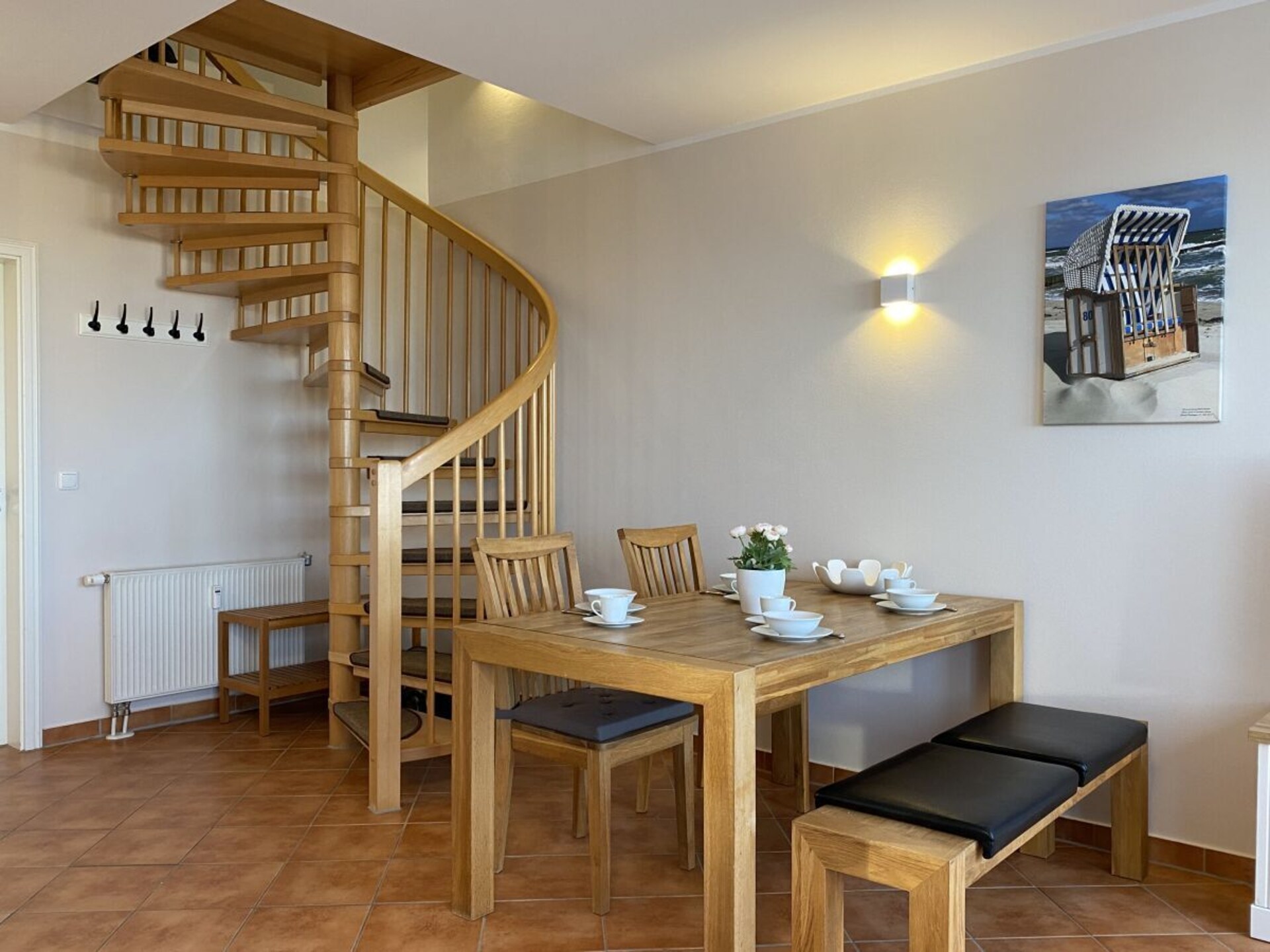Wellenkieker: Maisonette met zeezicht op 150m van strand in Nienhagen - foto 8