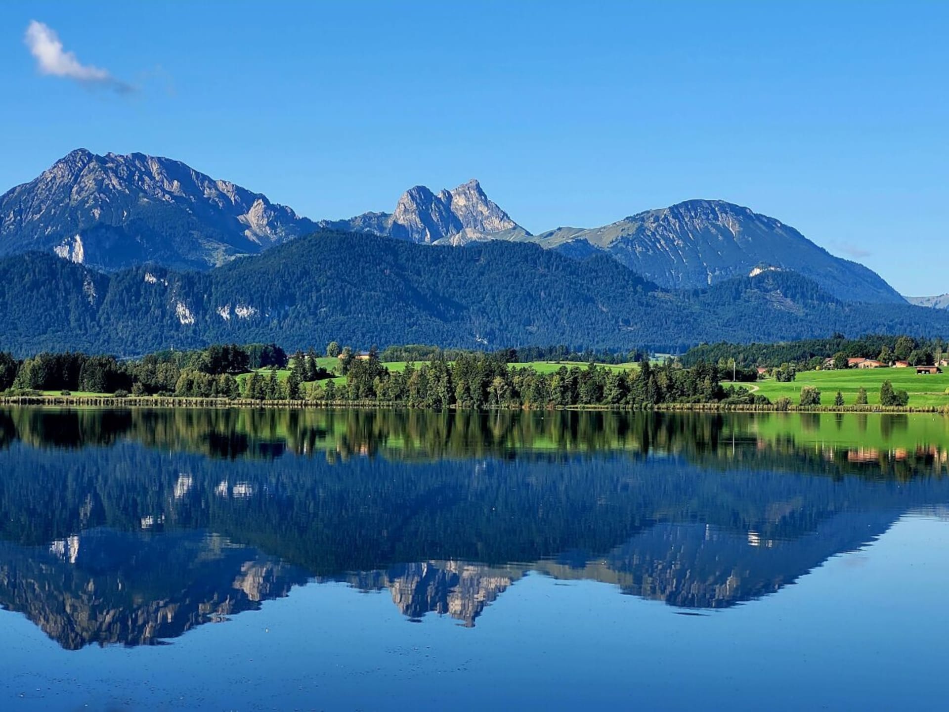 Knus vakantiehuis in Hopferau nabij Hopfensee - foto 2