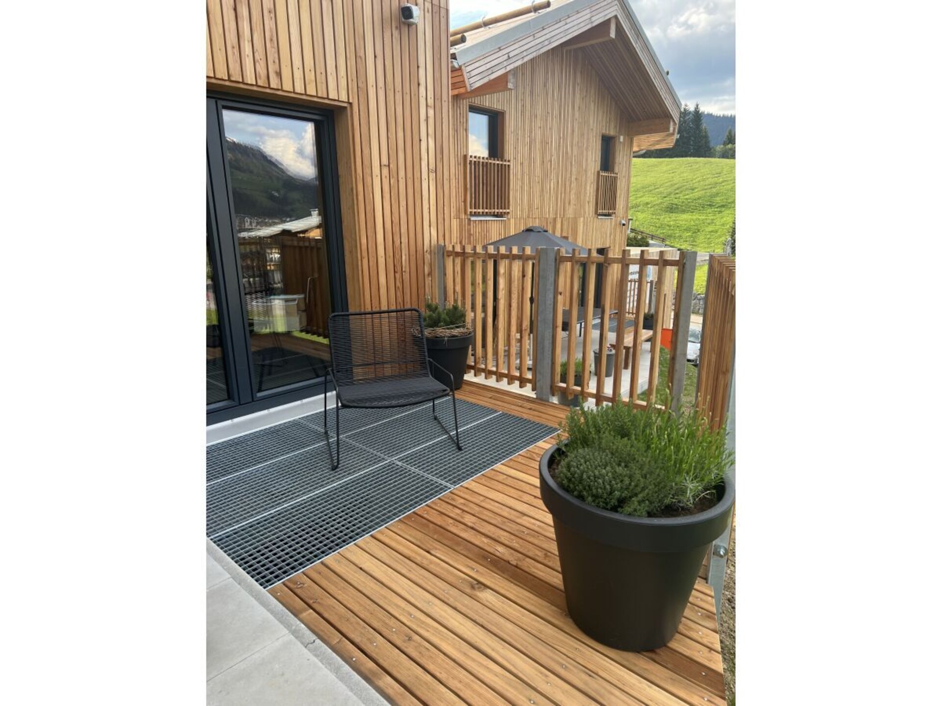 Villa Heuberg in Hirschegg: 100 meter van de piste met sauna - foto 8