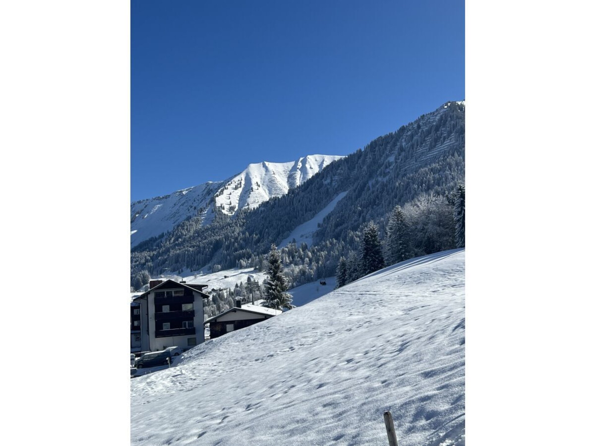 Villa Heuberg in Hirschegg: 100 meter van de piste met sauna - foto 14