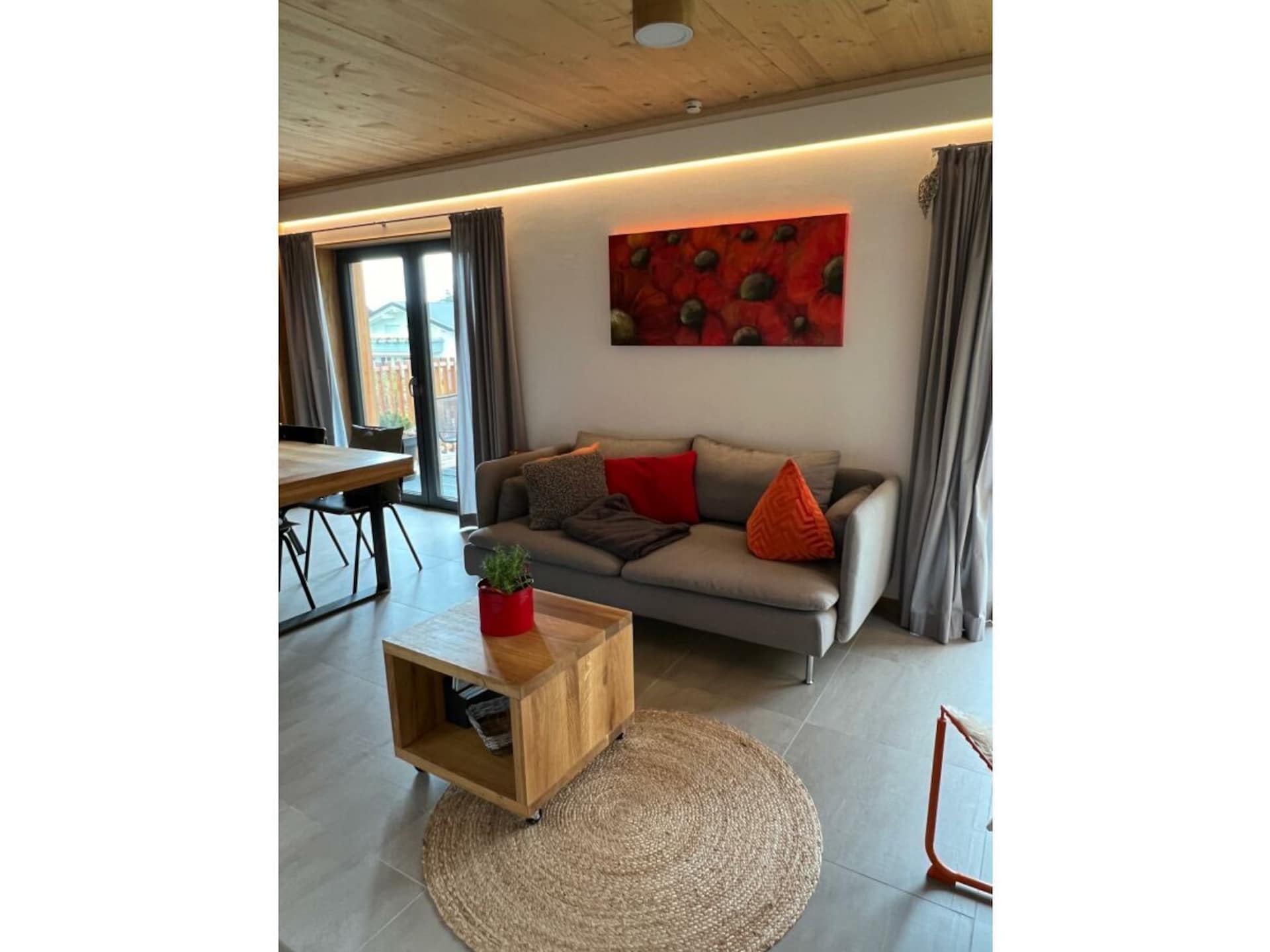 Villa Heuberg in Hirschegg: 100 meter van de piste met sauna - foto 17