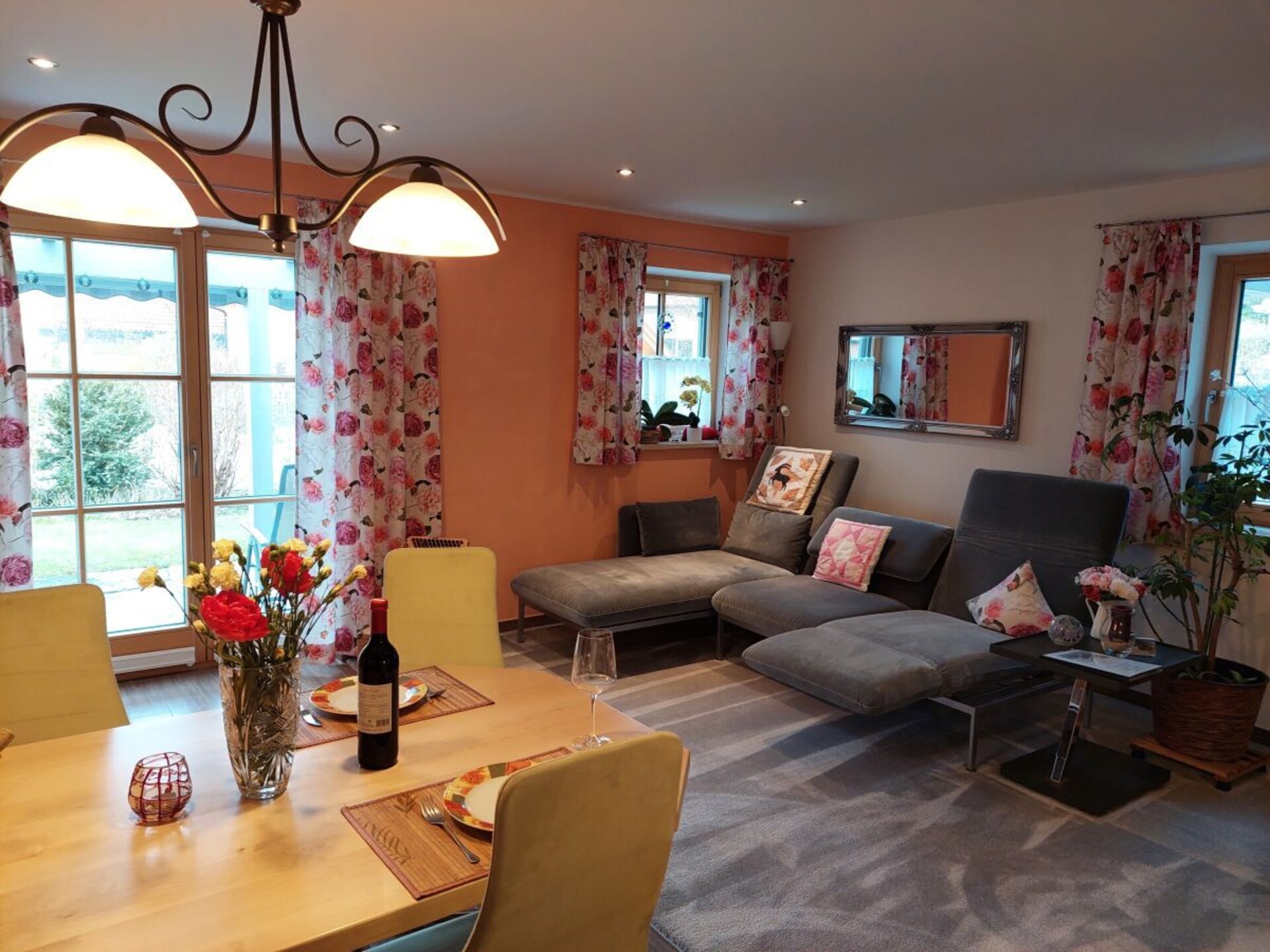 Knus tweelaags appartement met omheinde tuin in Aßling, honden welkom - foto 13