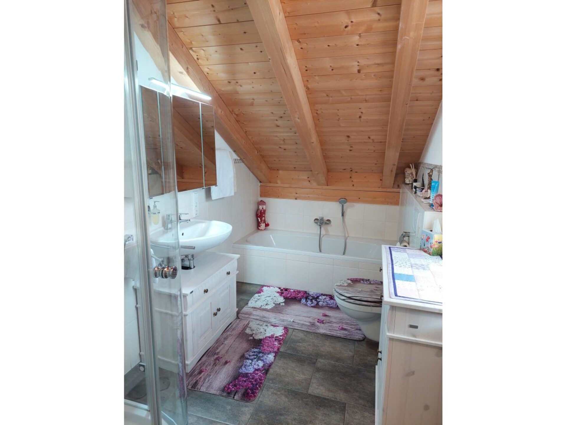 Knus tweelaags appartement met omheinde tuin in Aßling, honden welkom - foto 23