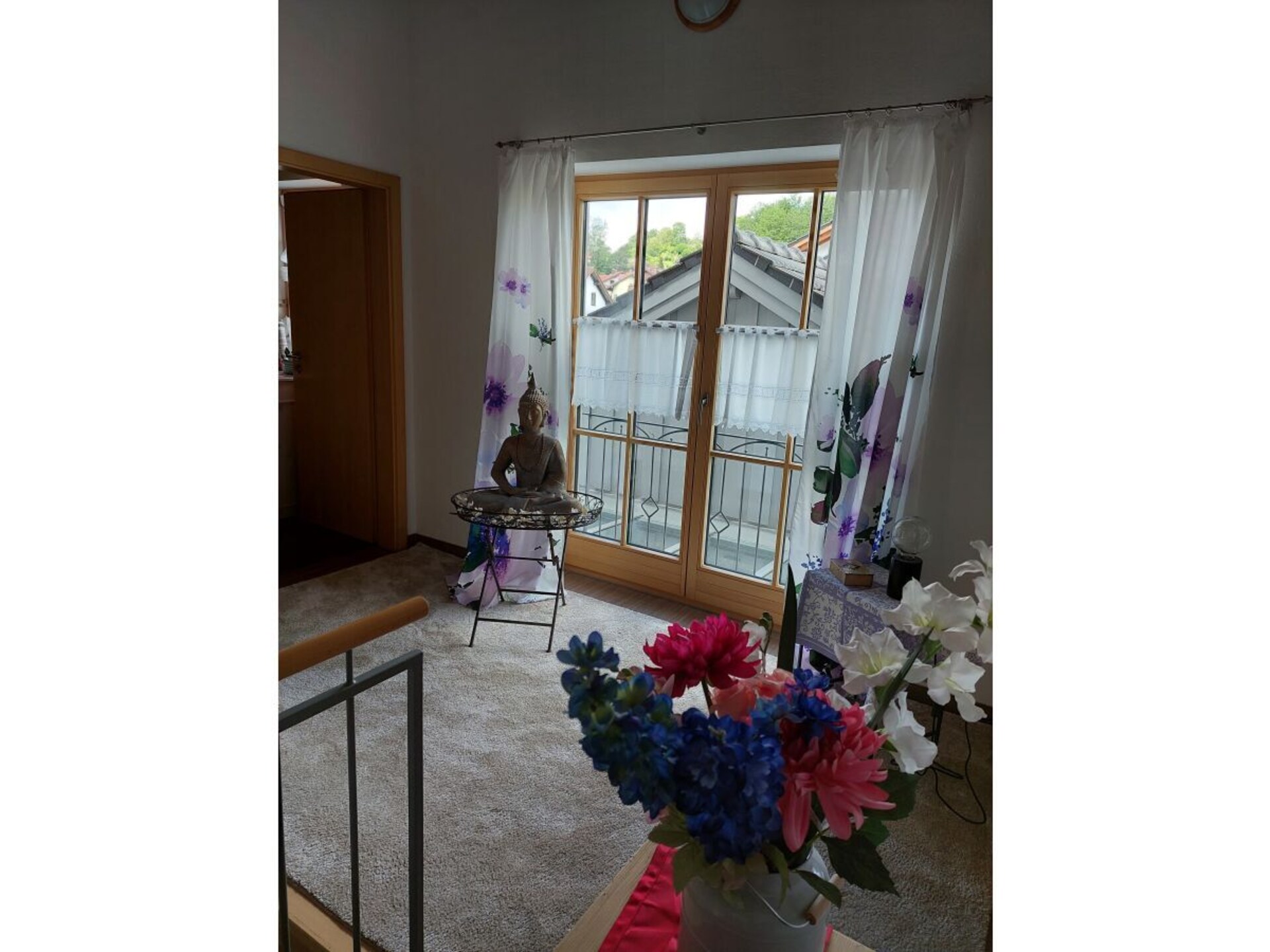 Knus tweelaags appartement met omheinde tuin in Aßling, honden welkom - foto 26