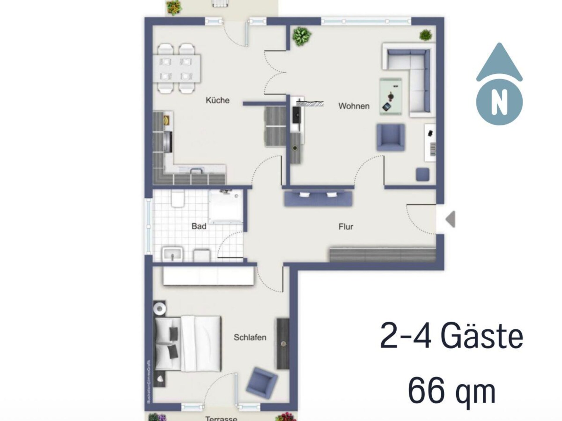 Modern vrijstaand vakantiehuis met 2 terrassen op 3 km van Kühlungsborn - foto 39
