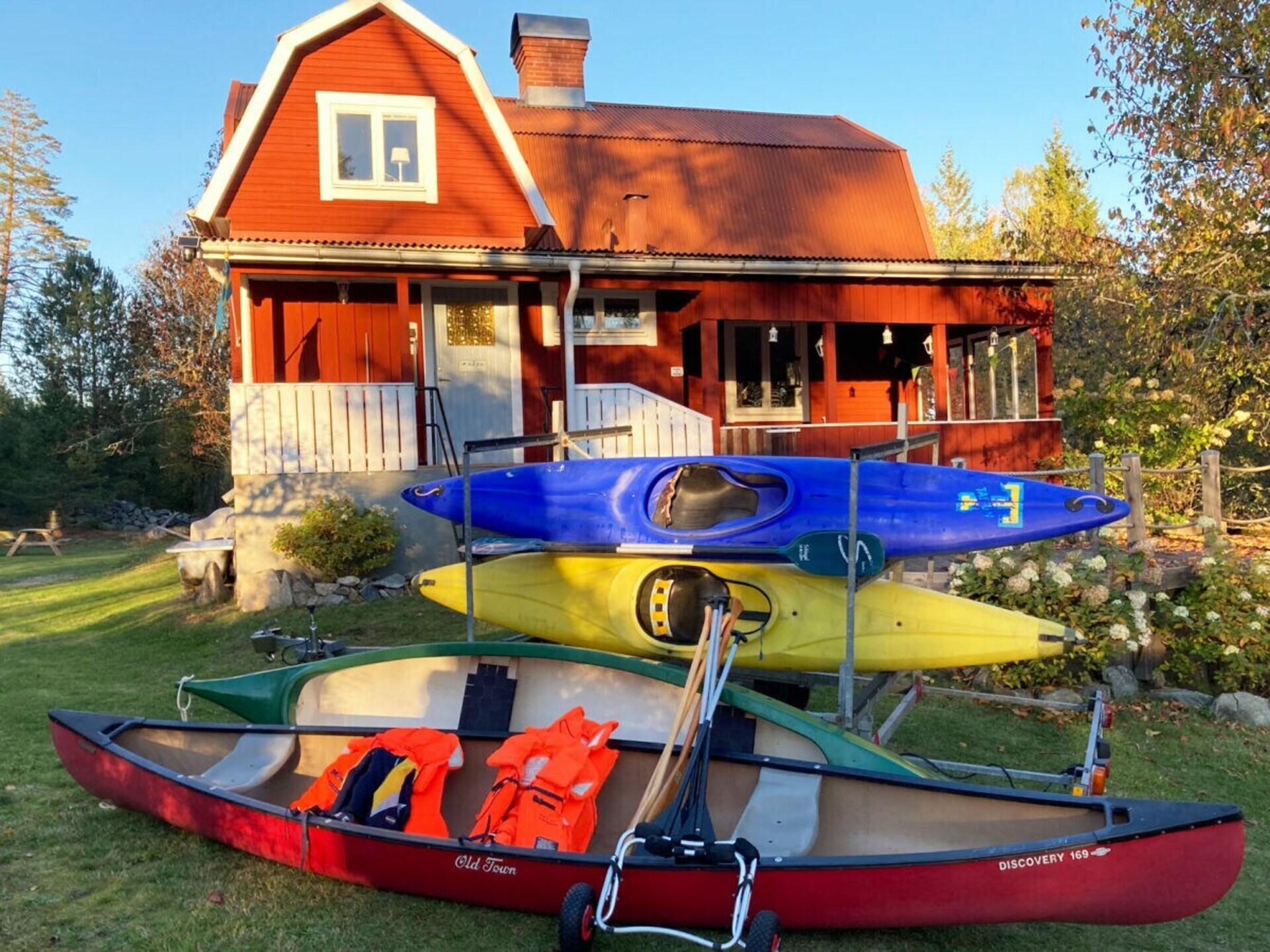 Authentiek rood vakantiehuis voor 10 personen in de natuur van Småland - foto 18
