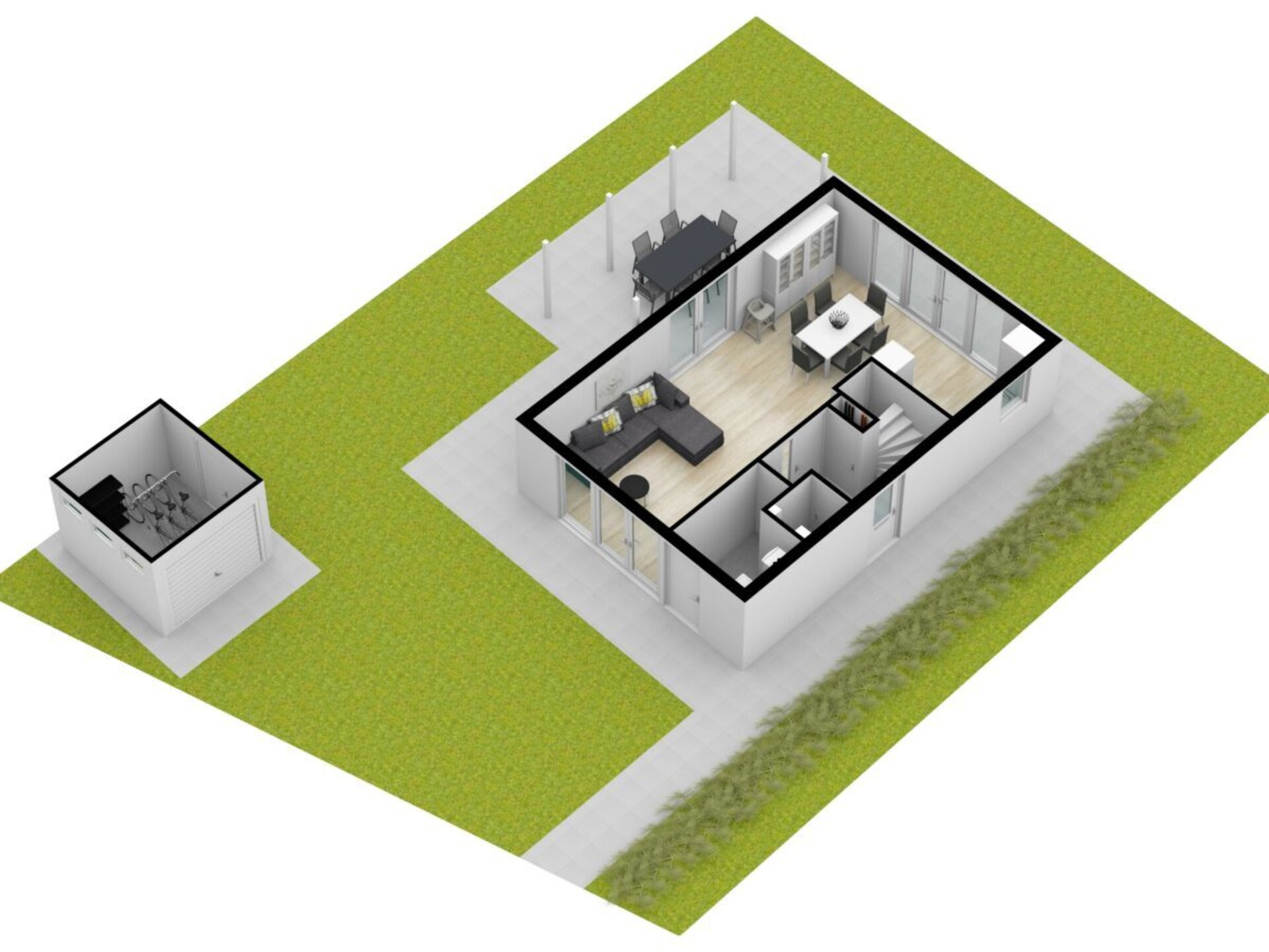 Luxe 6-persoons vakantiehuis met 3 slaapkamers nabij centrum Sint Maarten - foto 43