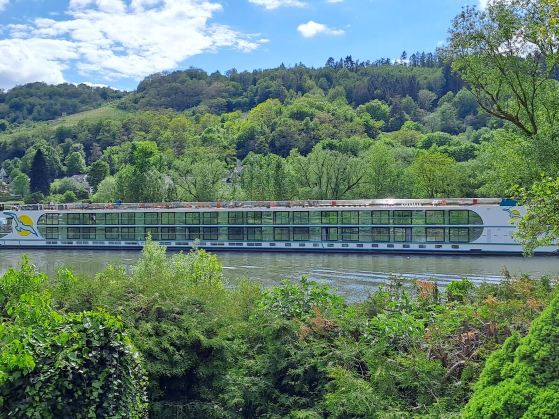 Rustig vakantiehuis direct aan de Moezel in Zell met balkon en rivierzicht - foto 9