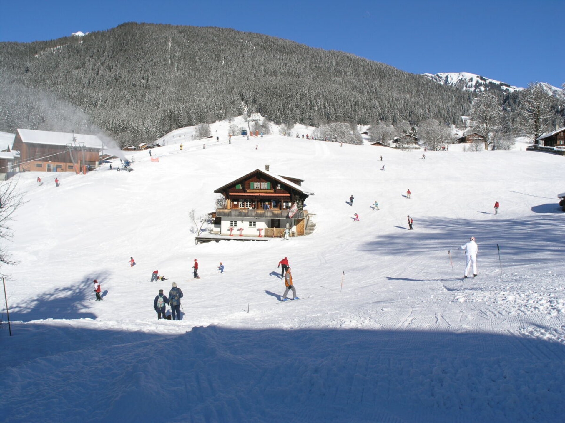 Authentiek chalet Bella Vista in Grindelwald, 100m van de piste - foto 14