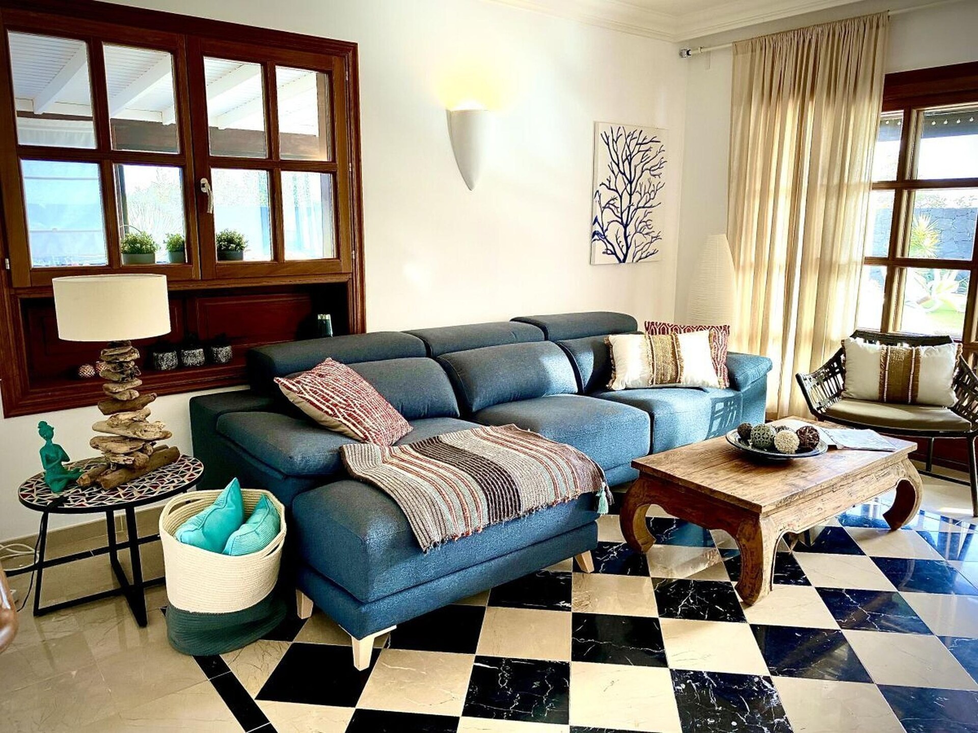 Luxe vakantiehuis met verwarmd zwembad in Playa Blanca - foto 3
