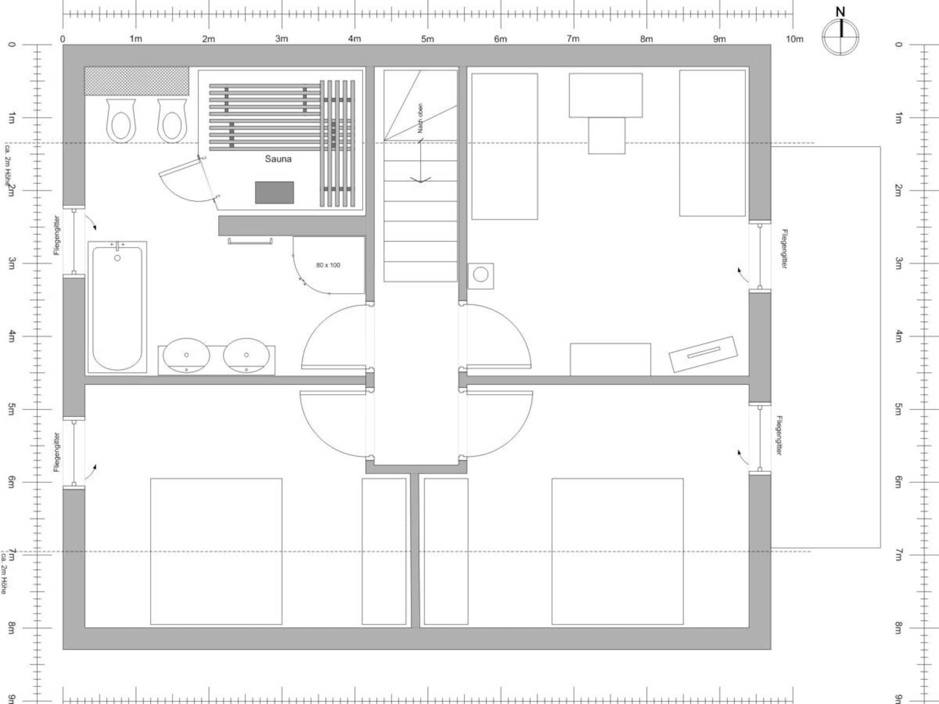 Ruim vakantiehuis voor 8 personen direct aan het Müritzmeer in Röbel - foto 23