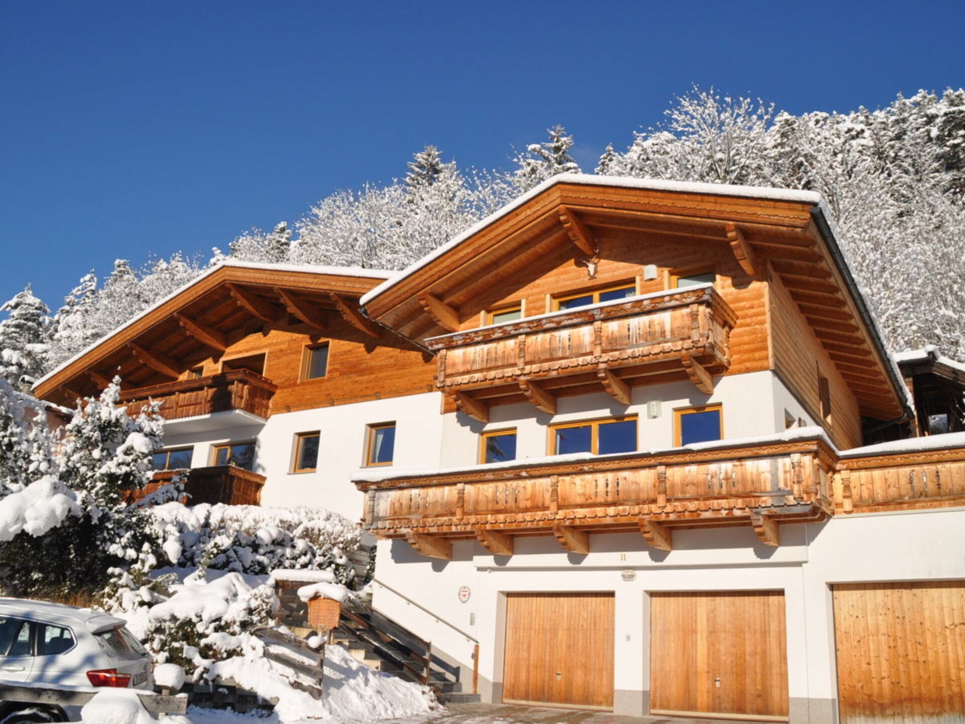 Ruim chalet met wellness en bergpanorama in Vomp, Tirol - foto 12