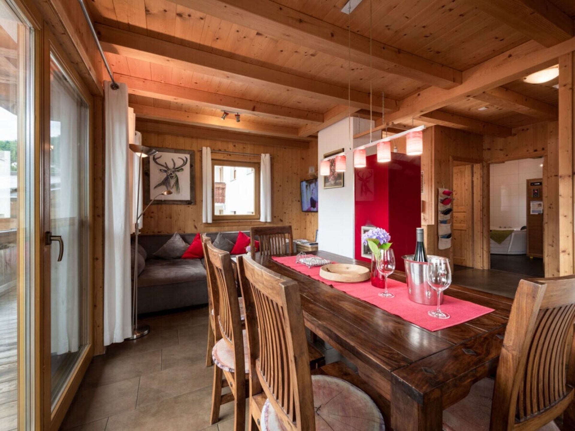 Ruim chalet met wellness en bergpanorama in Vomp, Tirol - foto 14
