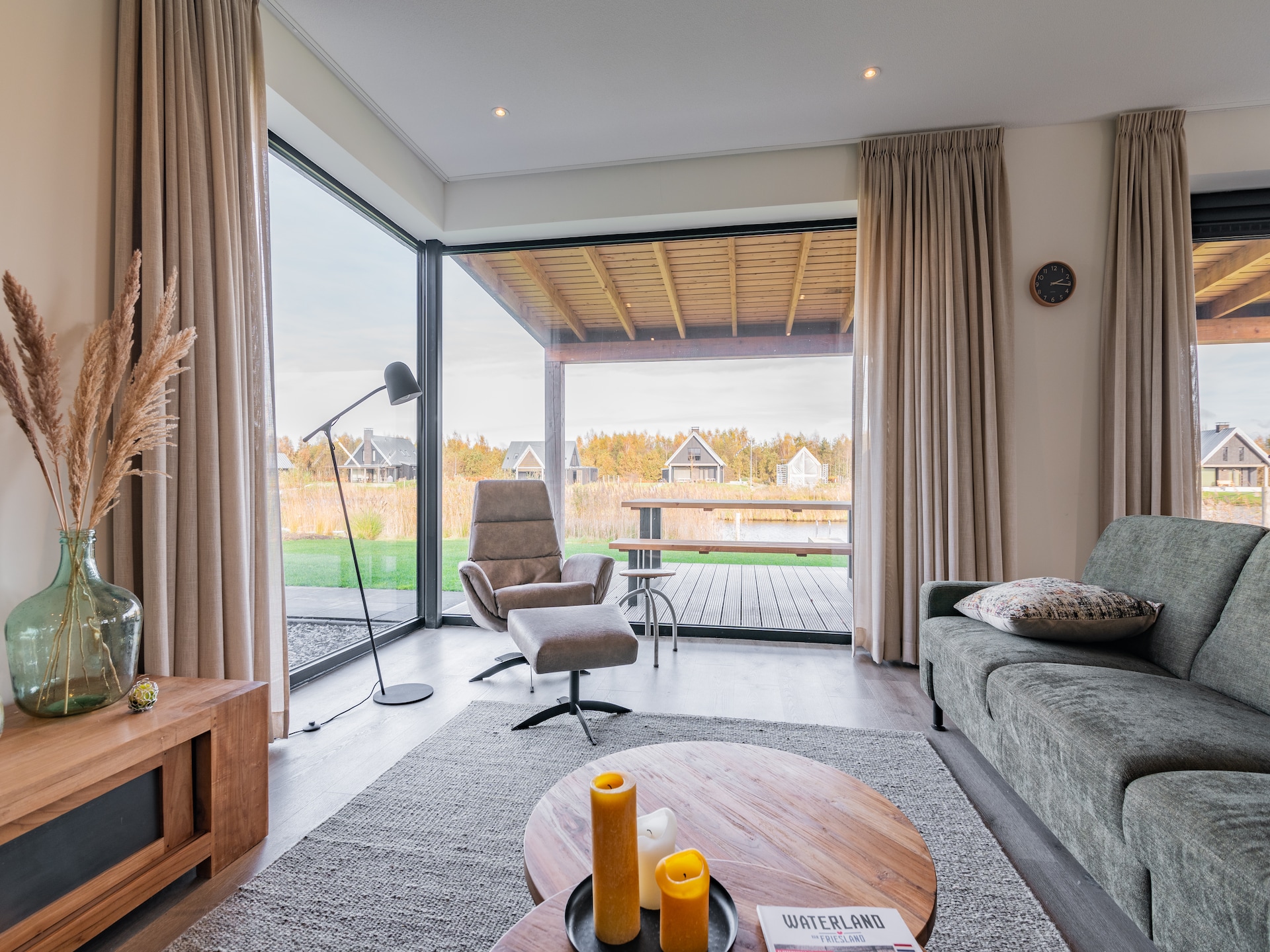 Golfbaan op 700m: Duurzaam vakantiehuis aan het Meer van Eysinga - foto 3