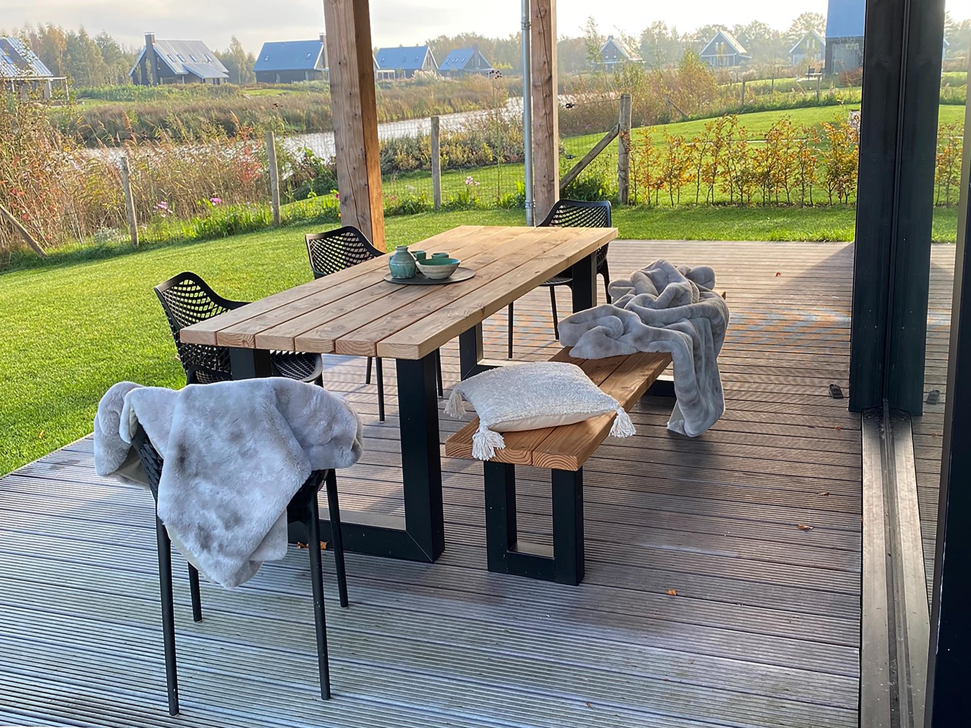 Golfbaan op 700m: Duurzaam vakantiehuis aan het Meer van Eysinga - foto 9
