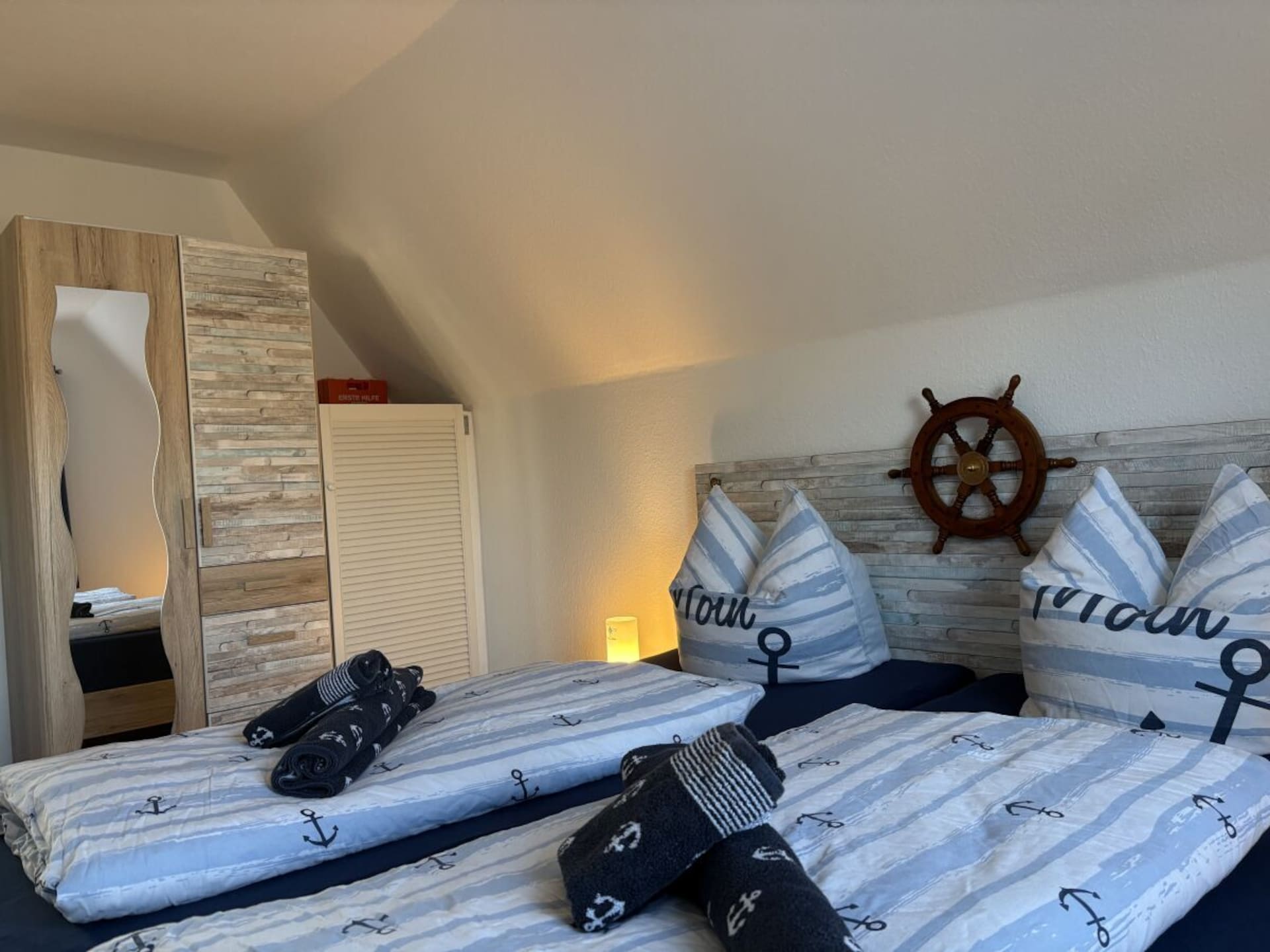 Licht maisonette-appartement vlakbij de Oostzee met strandstoel - foto 13