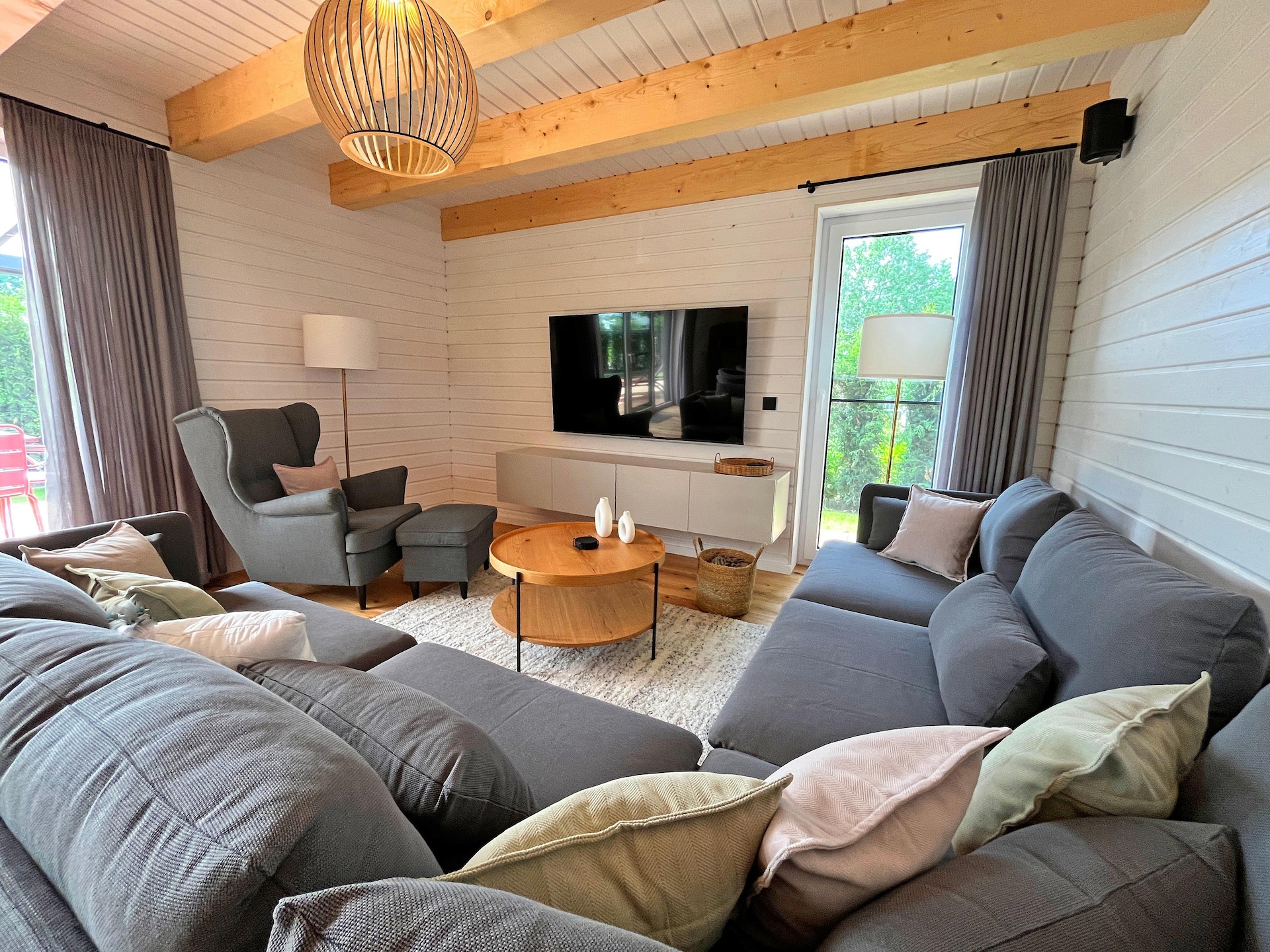 Modern vakantiehuis Nordwind direct aan de Dümmersee - foto 2