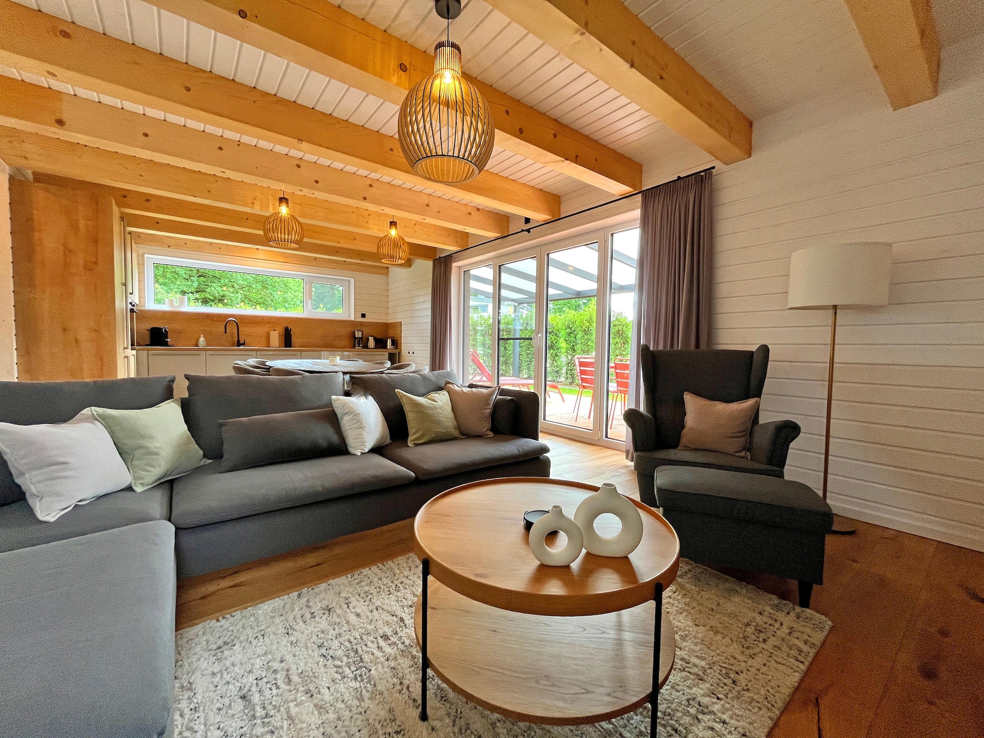 Modern vakantiehuis Nordwind direct aan de Dümmersee - foto 11
