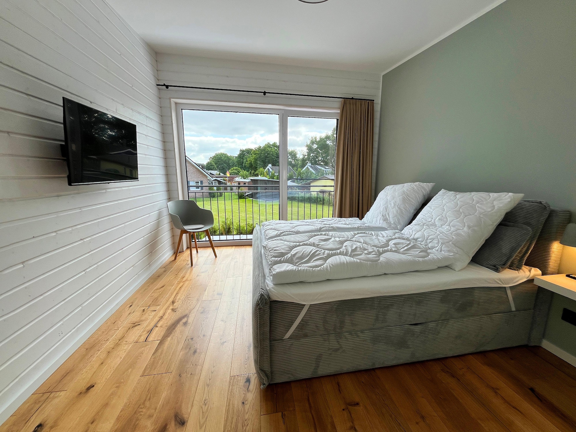 Modern vakantiehuis Nordwind direct aan de Dümmersee - foto 13