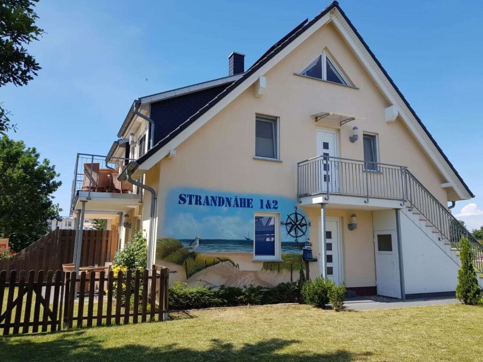 Centraal gelegen vakantiehuis in Börgerende met uitzicht op zee - foto 1