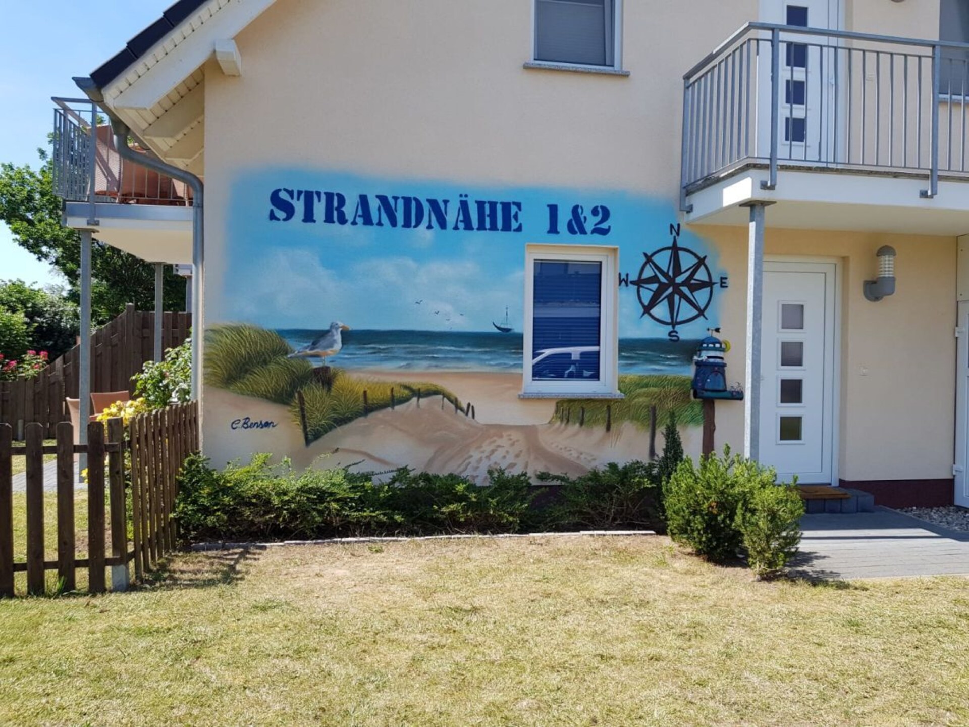 Centraal gelegen vakantiehuis in Börgerende met uitzicht op zee - foto 2