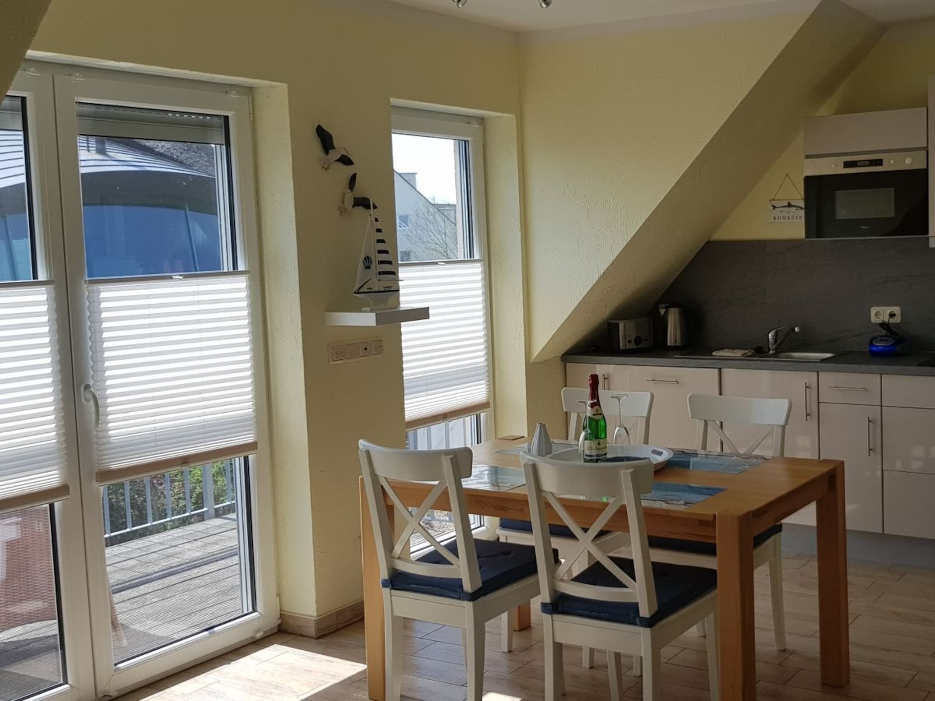 Centraal gelegen vakantiehuis in Börgerende met uitzicht op zee - foto 12