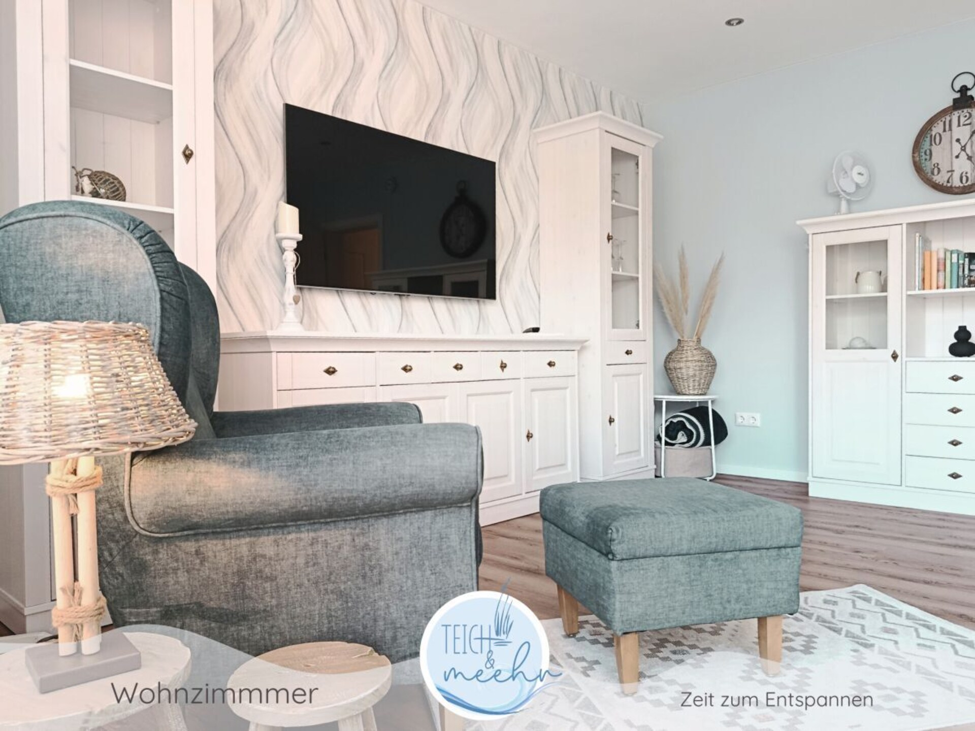 Rustgevend vakantiehuis aan de vijver in Wangerland - foto 14
