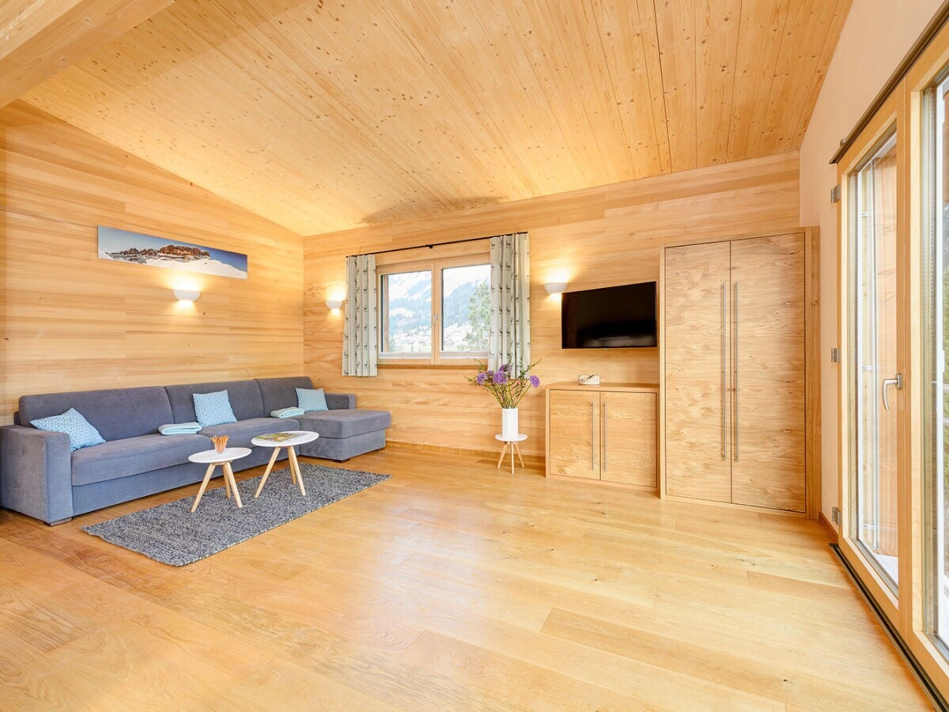 Licht appartement met panoramisch bergzicht op 400m van de skilift in Riezlern - foto 8