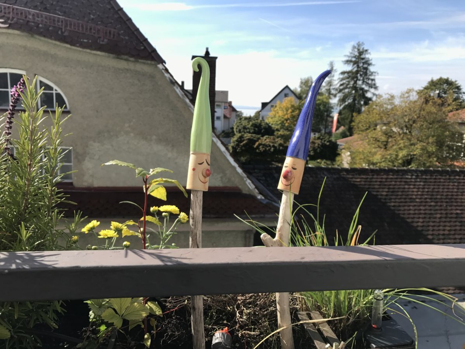 Maisonette aan de Bodensee met balkon en bergzicht in Nonnenhorn - foto 2