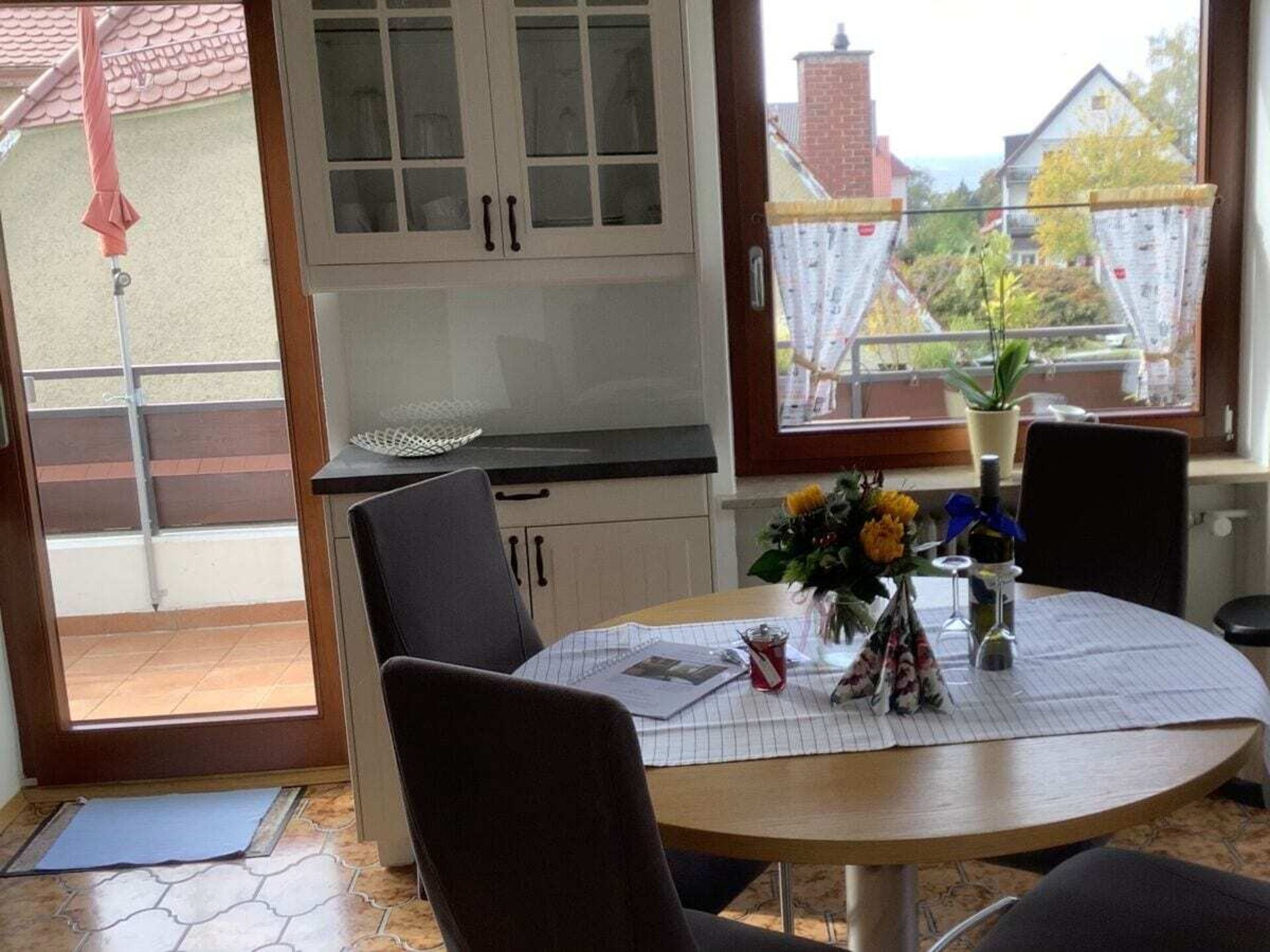 Maisonette aan de Bodensee met balkon en bergzicht in Nonnenhorn - foto 8