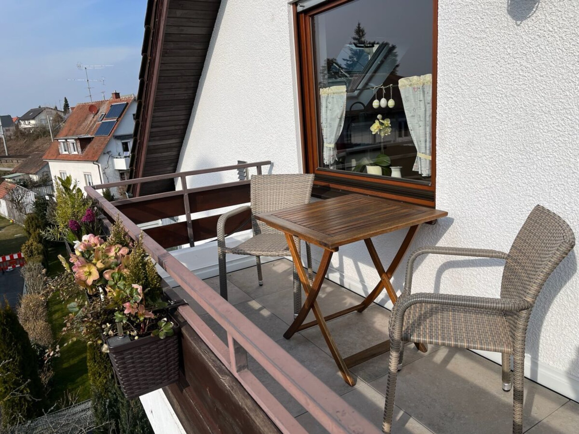 Maisonette aan de Bodensee met balkon en bergzicht in Nonnenhorn - foto 10