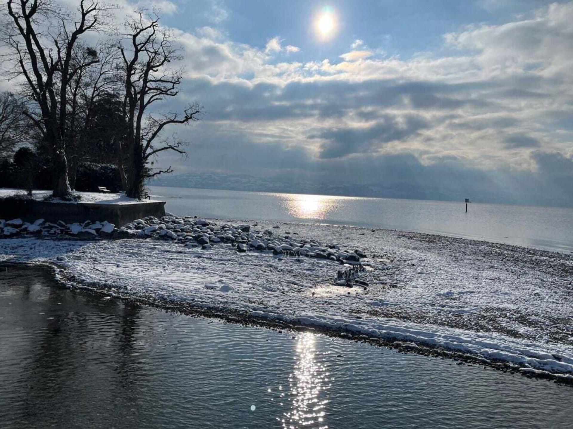 Maisonette aan de Bodensee met balkon en bergzicht in Nonnenhorn - foto 15