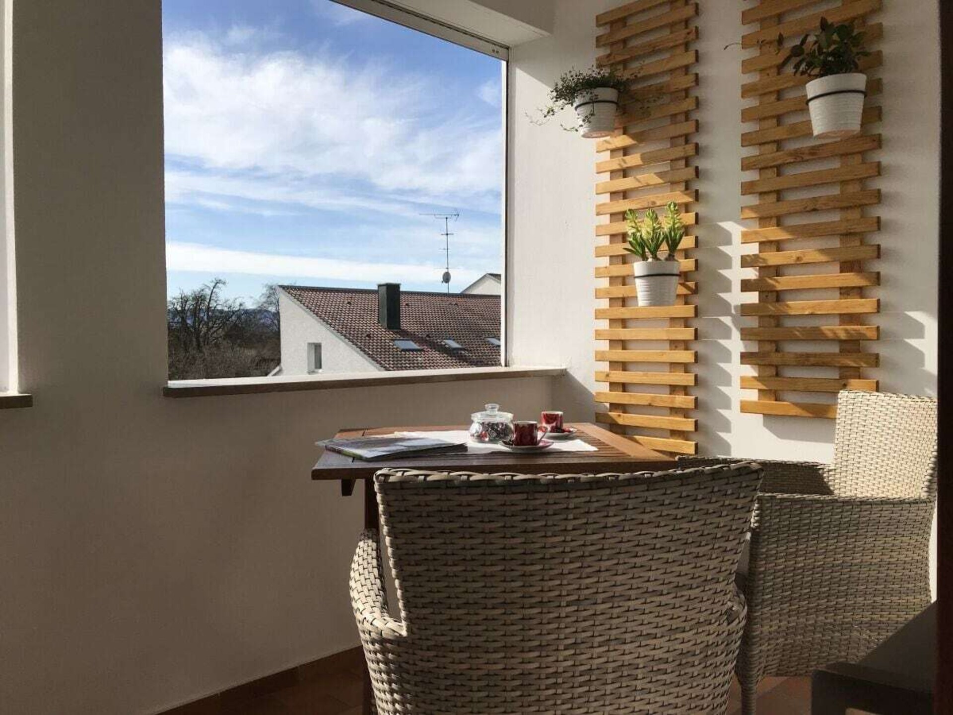 Maisonette aan de Bodensee met balkon en bergzicht in Nonnenhorn - foto 24