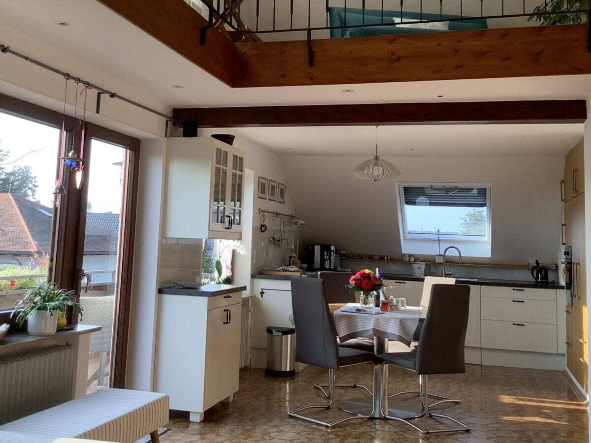 Maisonette aan de Bodensee met balkon en bergzicht in Nonnenhorn - foto 30