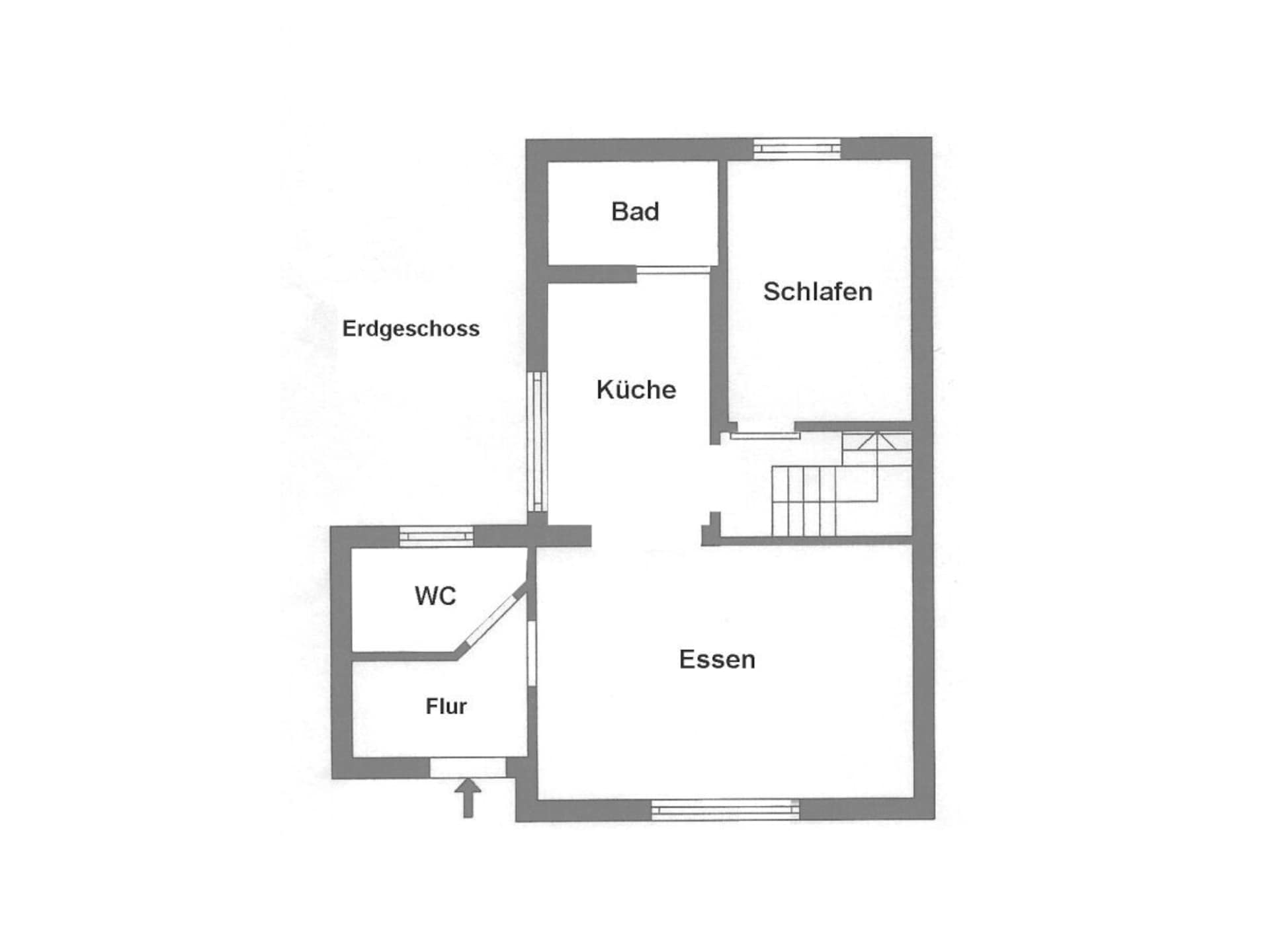 Vissershuisje aan de jachthaven van Lemkenhafen – 4 personen, 3 slaapkamers - foto 19
