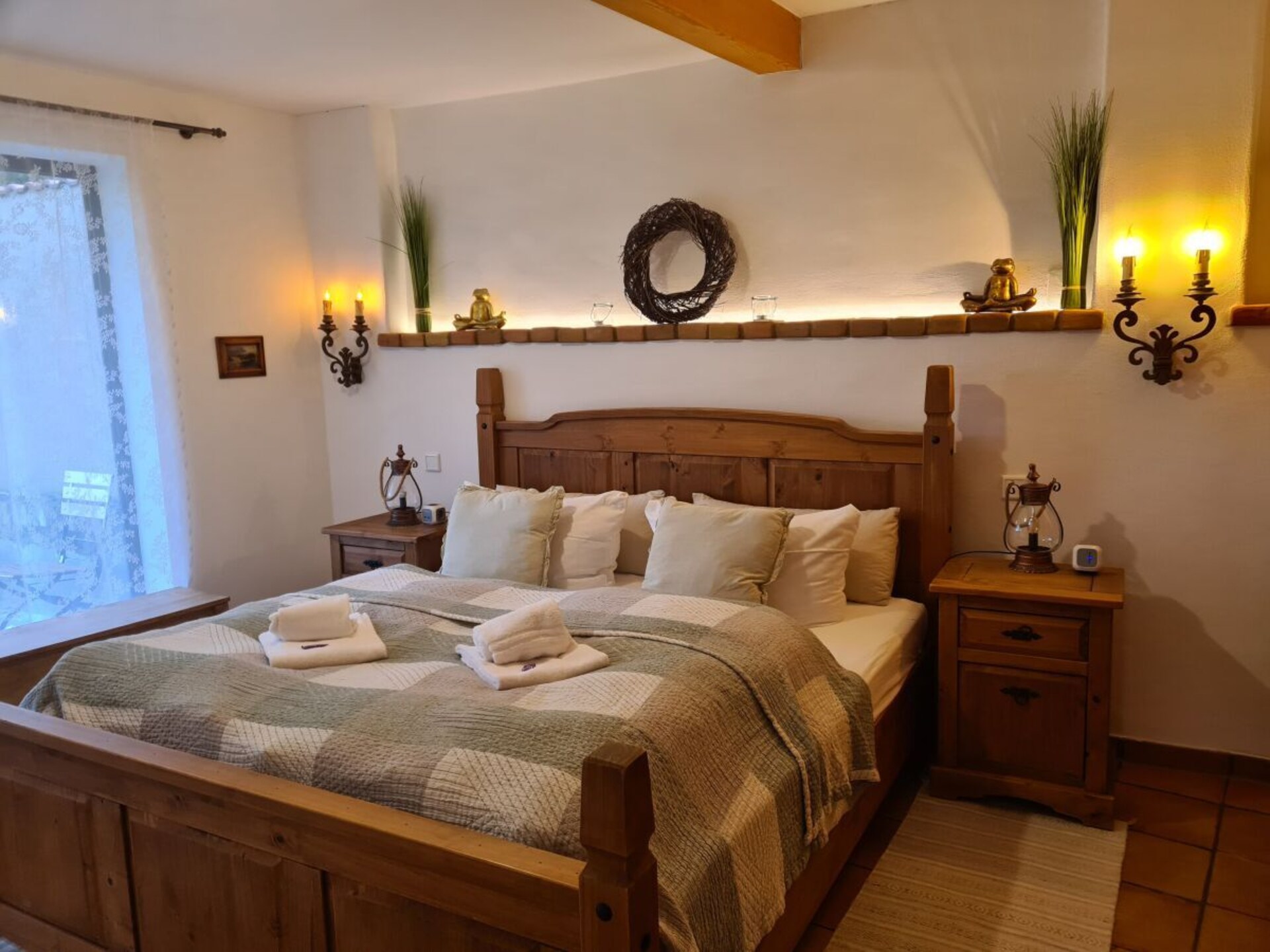 Romantisch vakantiehuis met sauna en open haard bij het Motzenmeer in Zossen - foto 16