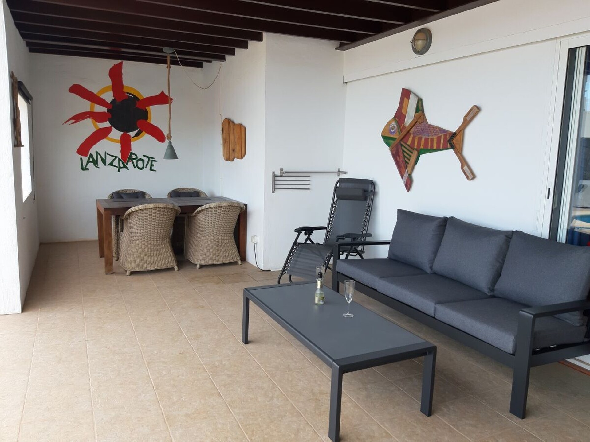 Licht vakantiehuis met privacy en zonneterras in Playa Blanca - foto 10